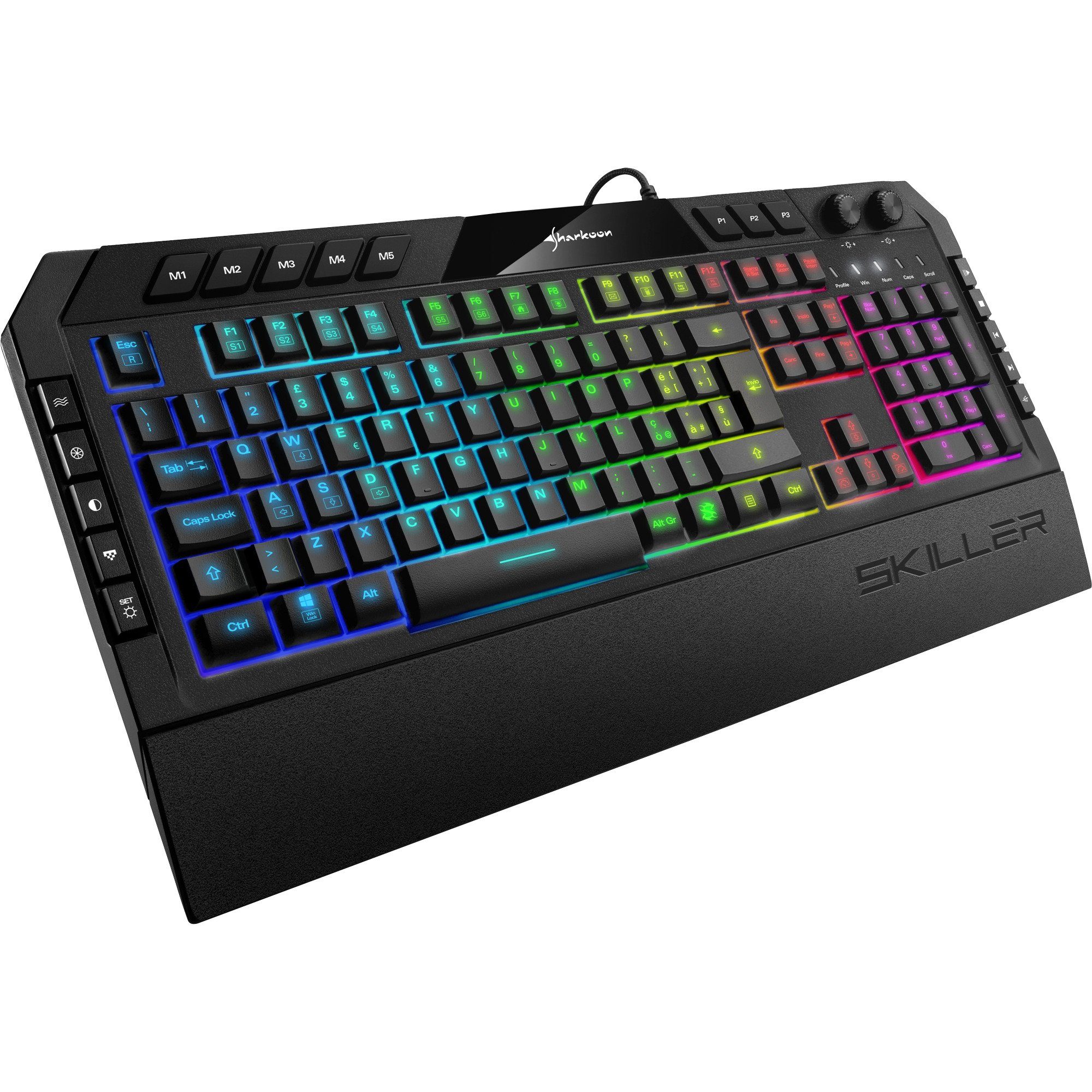 Sharkoon SKILLER SGK5, Gaming-Tastatur Tastatur