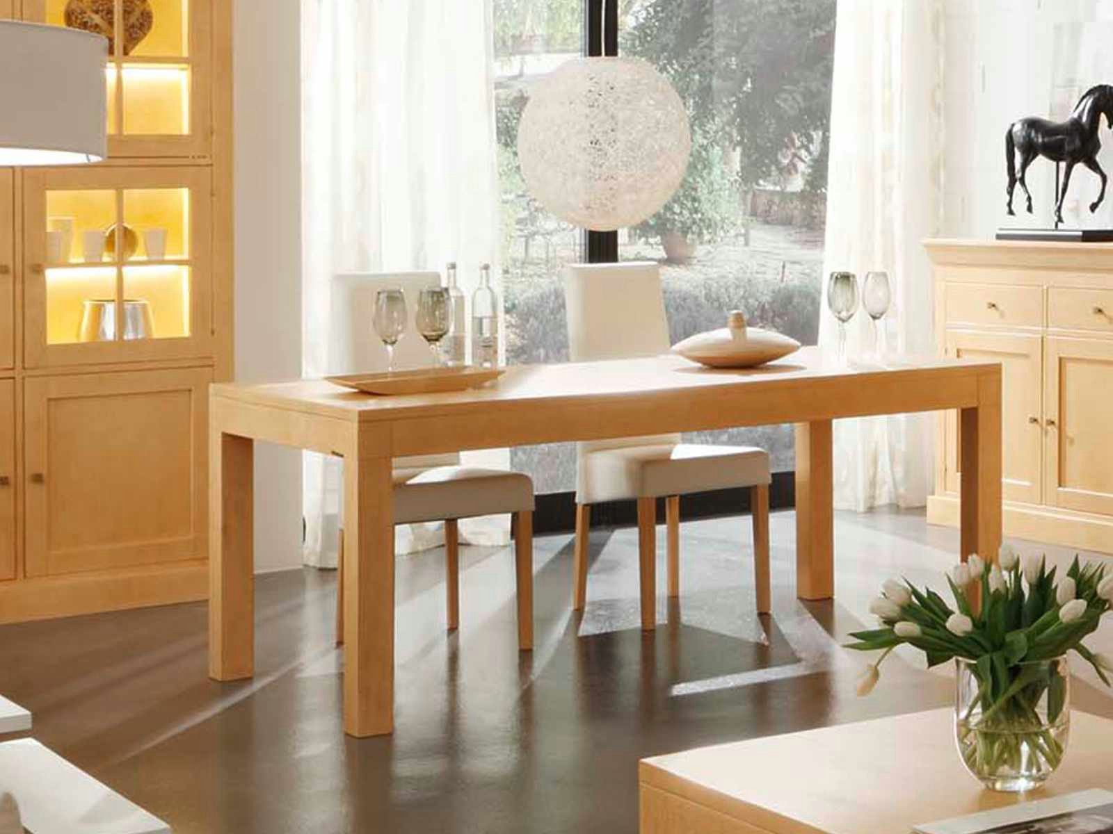 Casamia Esstisch Esstisch Esszimmer Tisch Santos 200x100cm feste Platte Pinie massiv