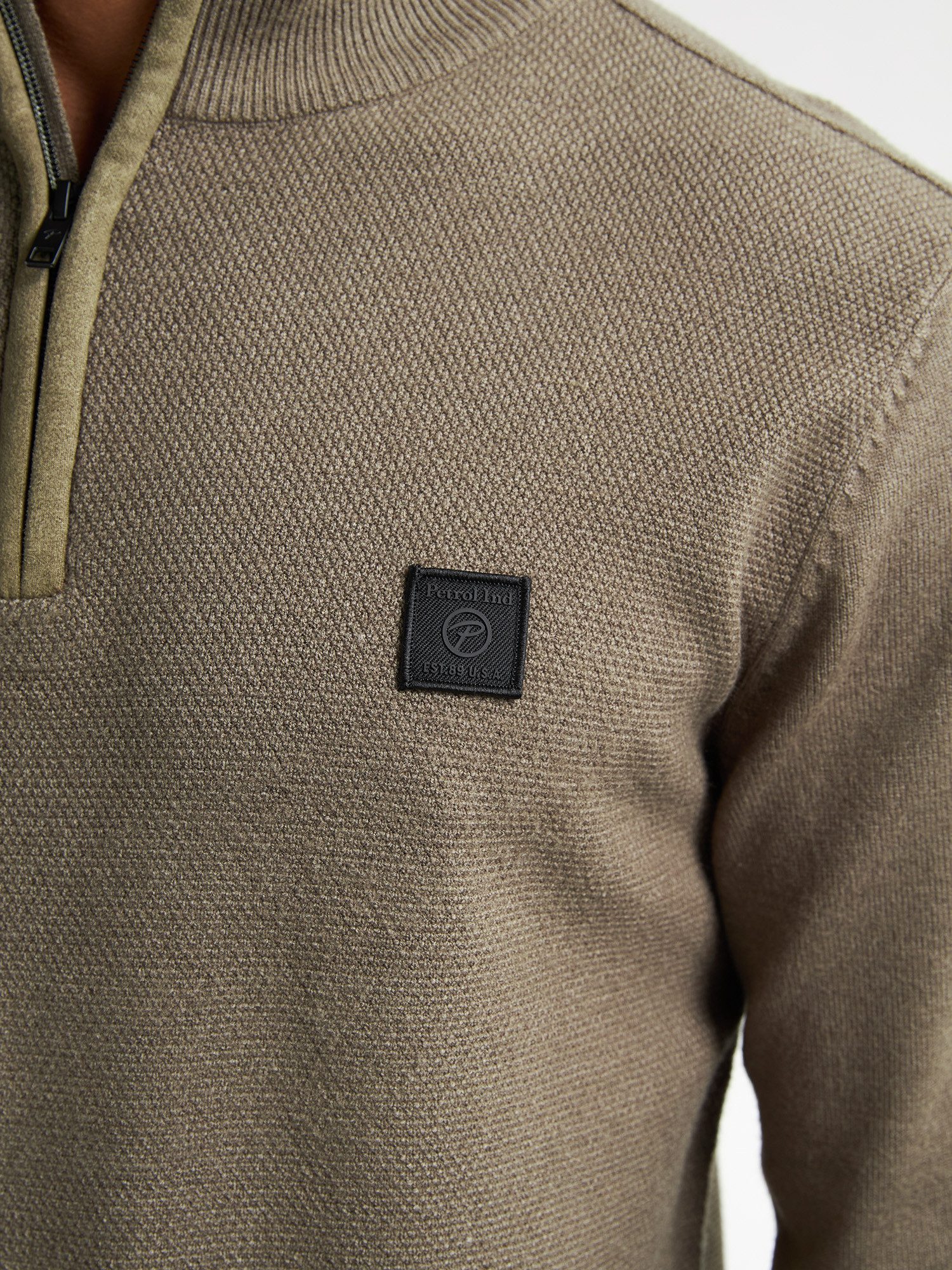 Petrol Industries Strickpullover Men Knitwear Collar - Pullover mit Stehkragen en Maille Helena - Troye