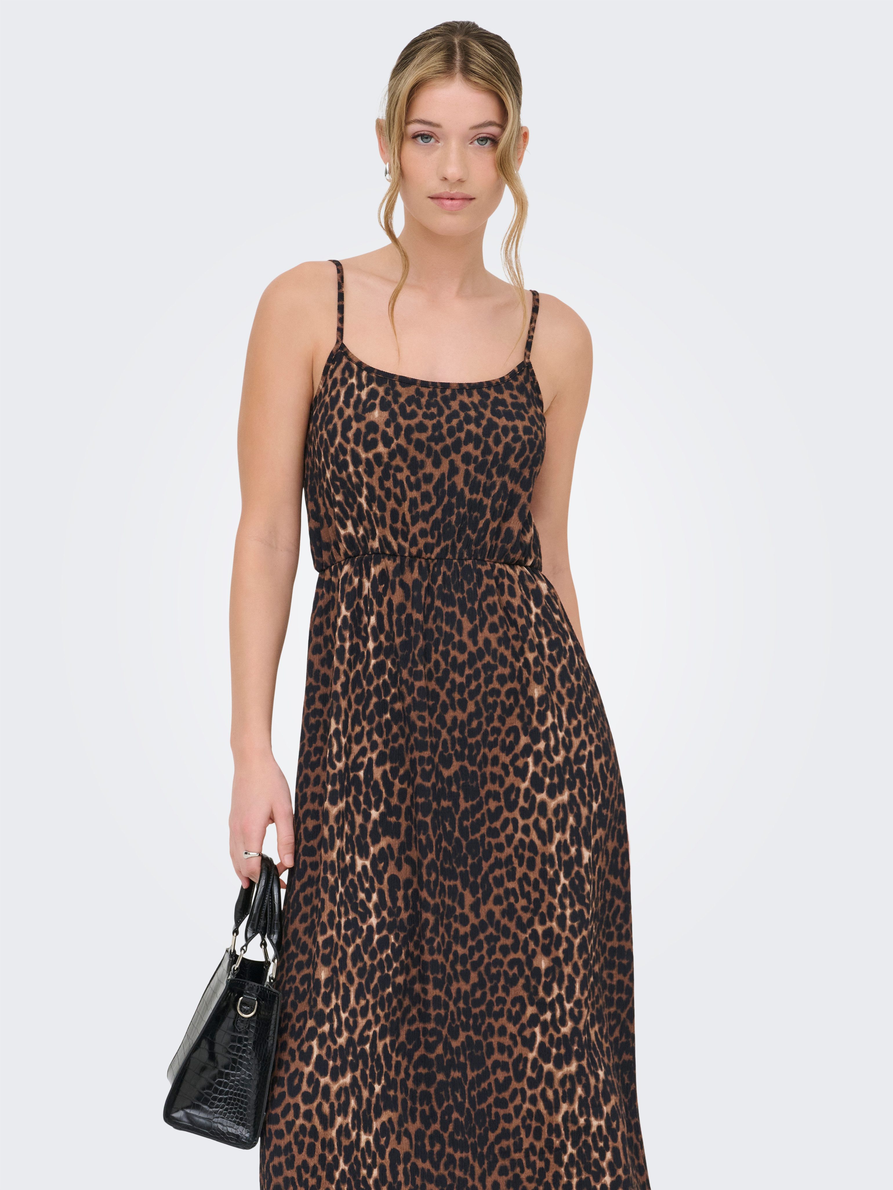 ONLY Maxikleid ONLALTA S/L LONG STRAP DRESS PNT ZLO