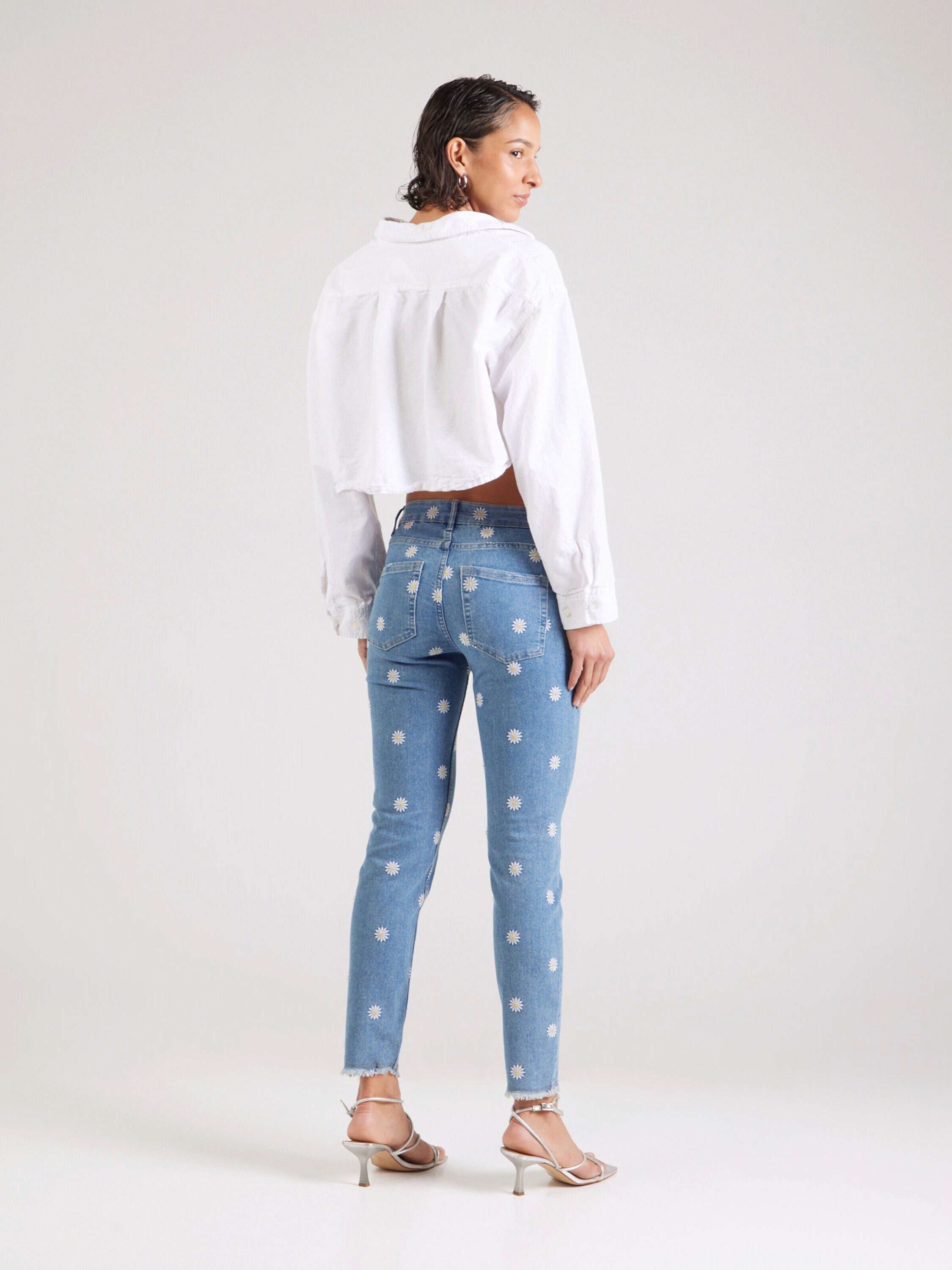 ONLY 7/8-Jeans ONLHUSH (1-tlg) Stickerei