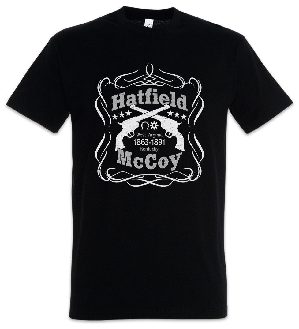 Urban Backwoods Print-Shirt Hatfield & McCoy Herren T-Shirt Western Cowboy Appalachian Feud (1-tlg) Country American USA Folklore