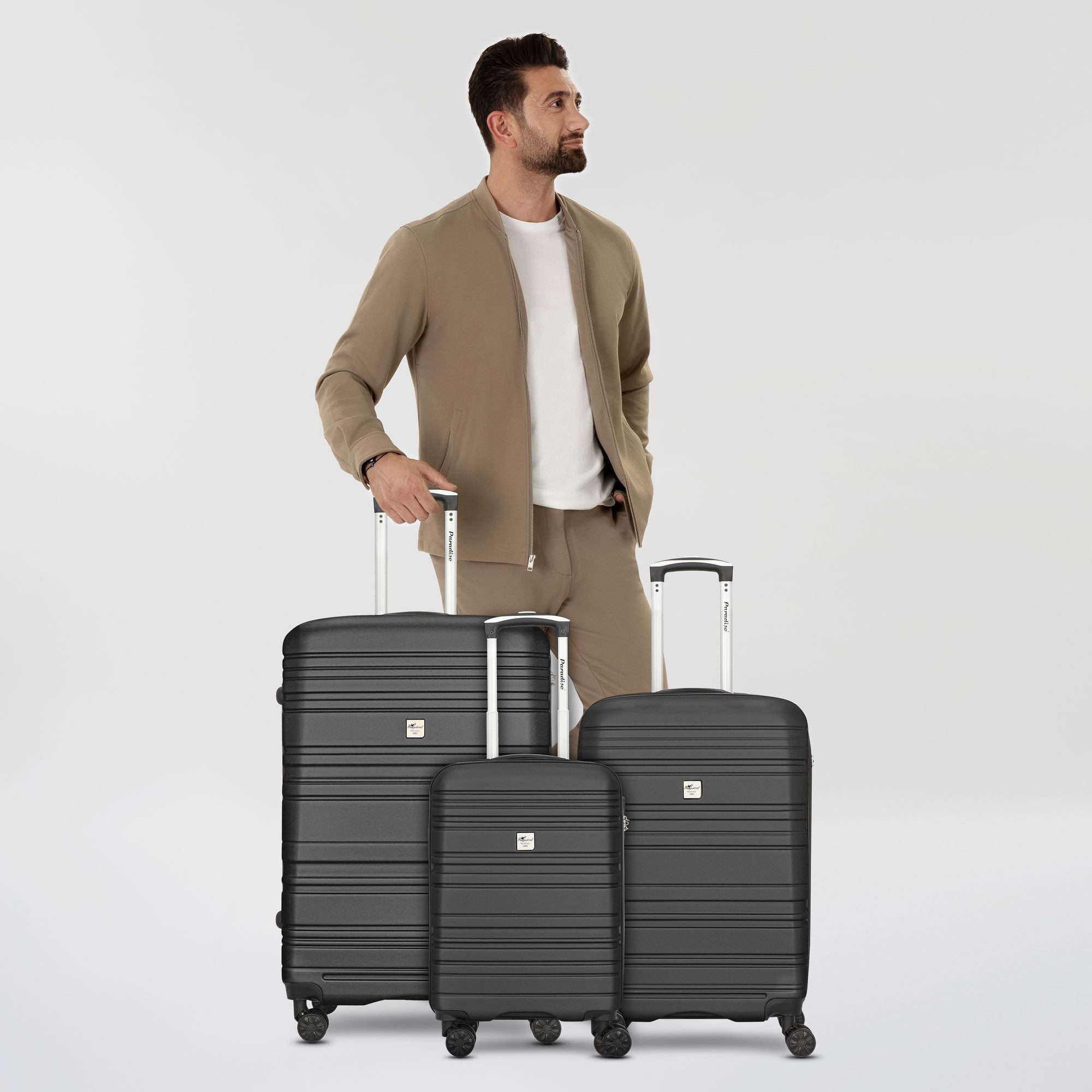 CHECK.IN® Trolleyset Paradise, 4 Rollen, (3-teilig, günstig online kaufen
