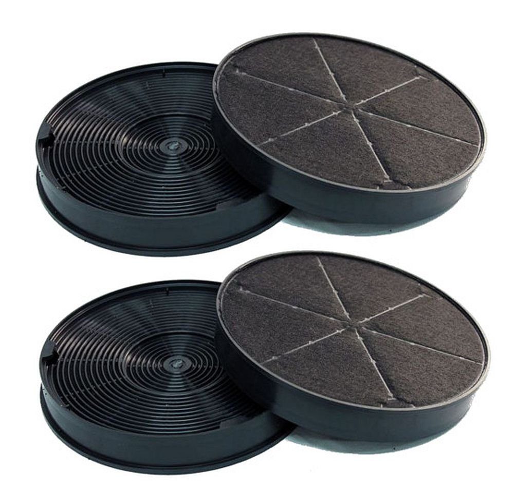 Aktivkohlefilter 4 Stück Aktivkohlefilter Ersatz für Modell Neff Z5135X1 Kohlefilter