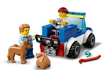 LEGO® Konstruktionsspielsteine LEGO® City - Polizeihundestaffel, (Set, 67 St)
