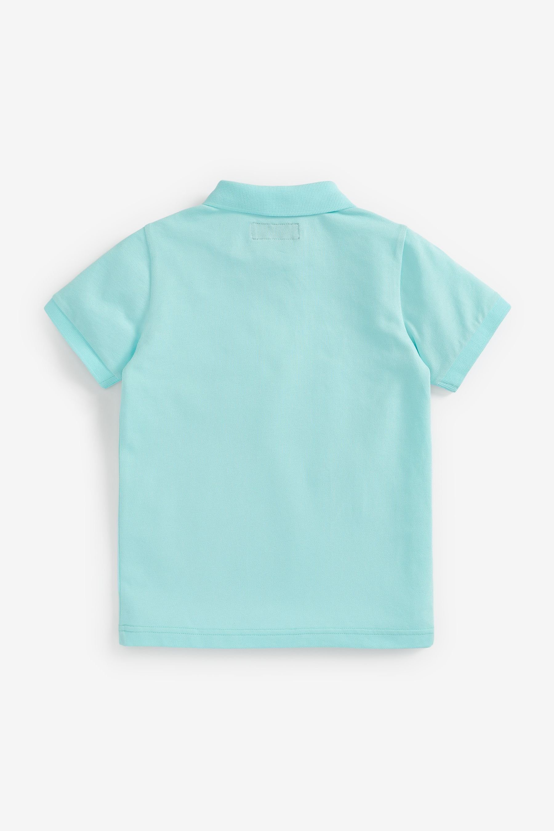 Next Poloshirt Kurzärmeliges Green (1-tlg) Mint Polo-Shirt