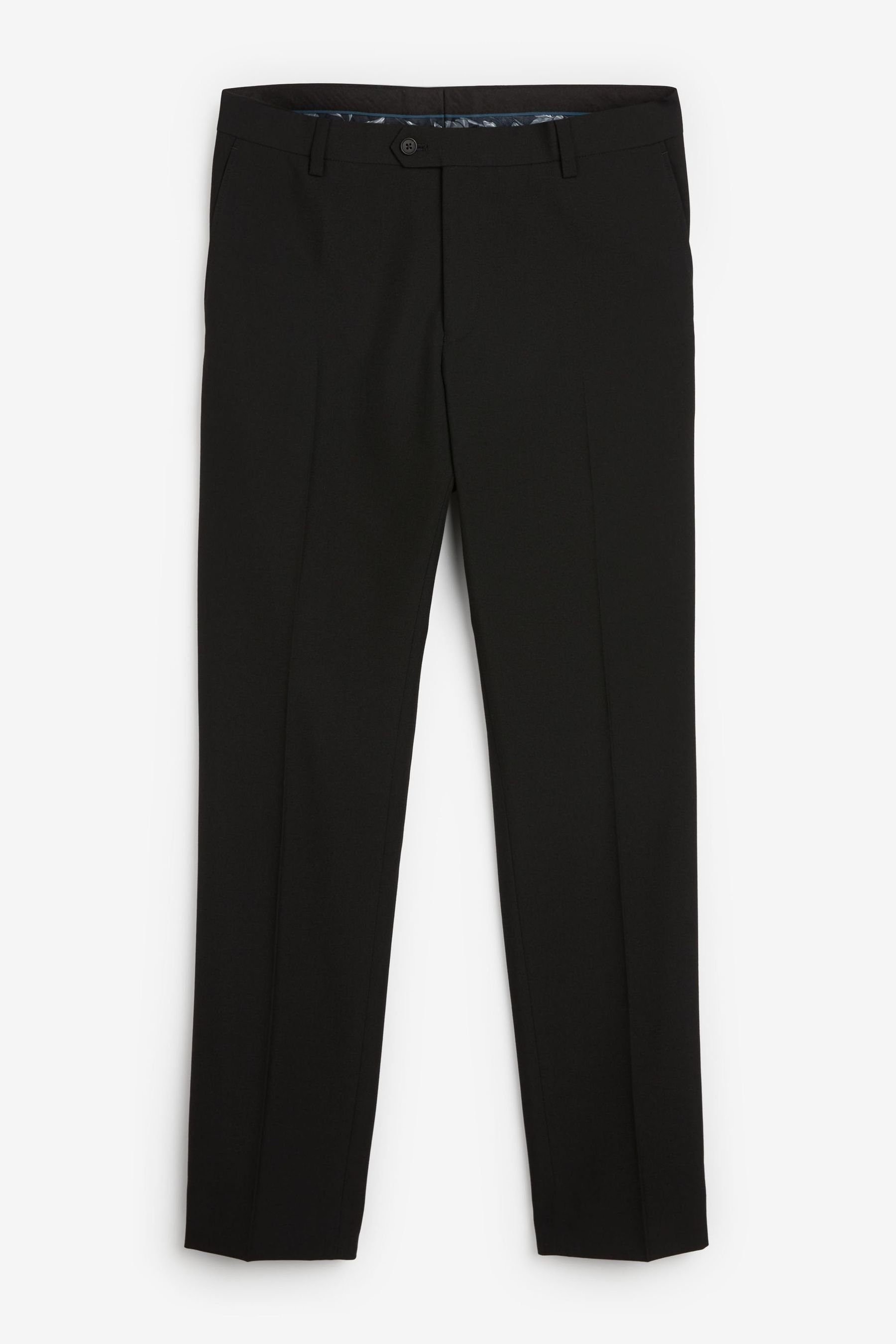 Next Anzughose Anzug: Slim Fit Hose (1-tlg) Black