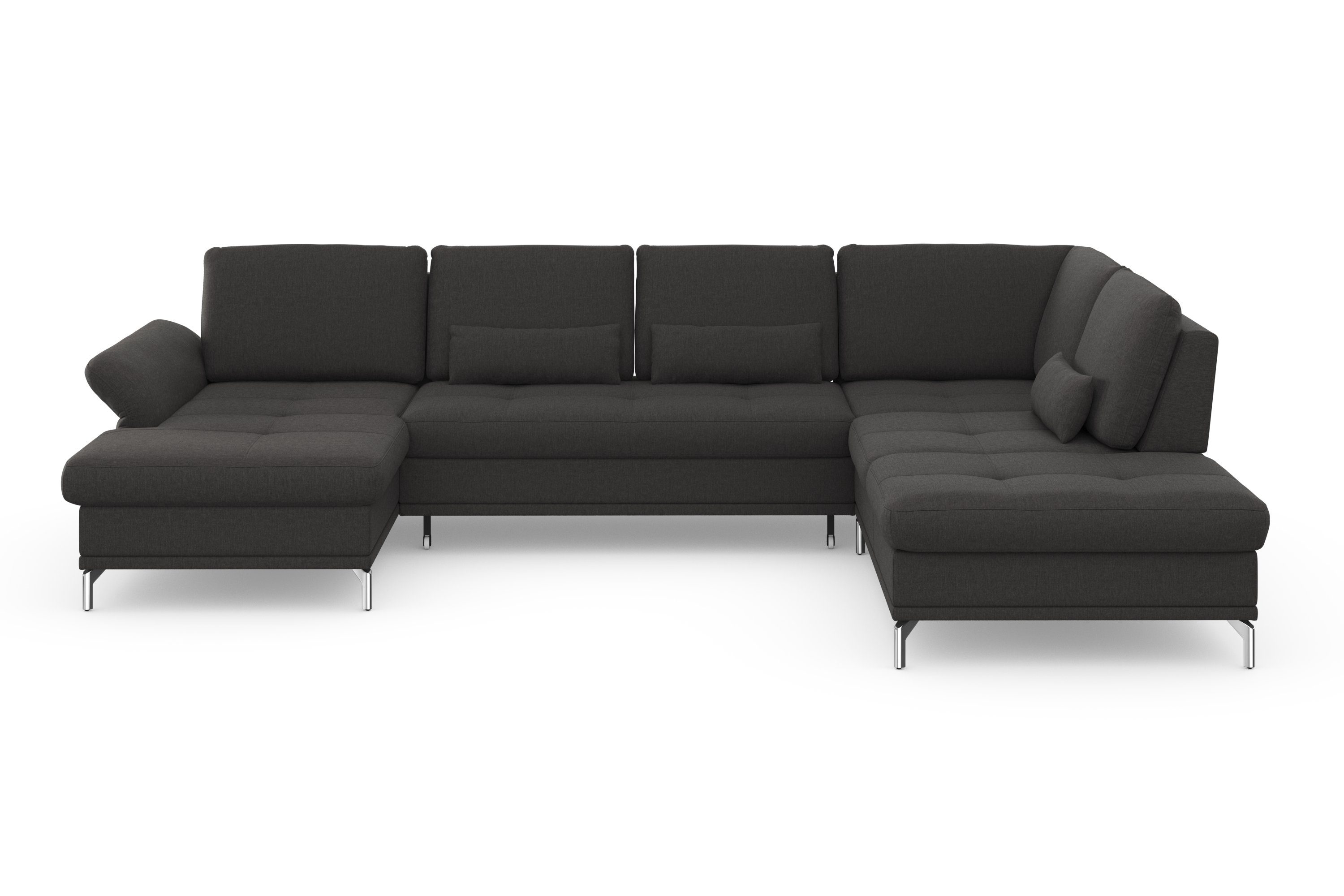 INOSIGN Wohnlandschaft "Palm Beach U-Form" Federkern, mit Sitztiefenverstel günstig online kaufen