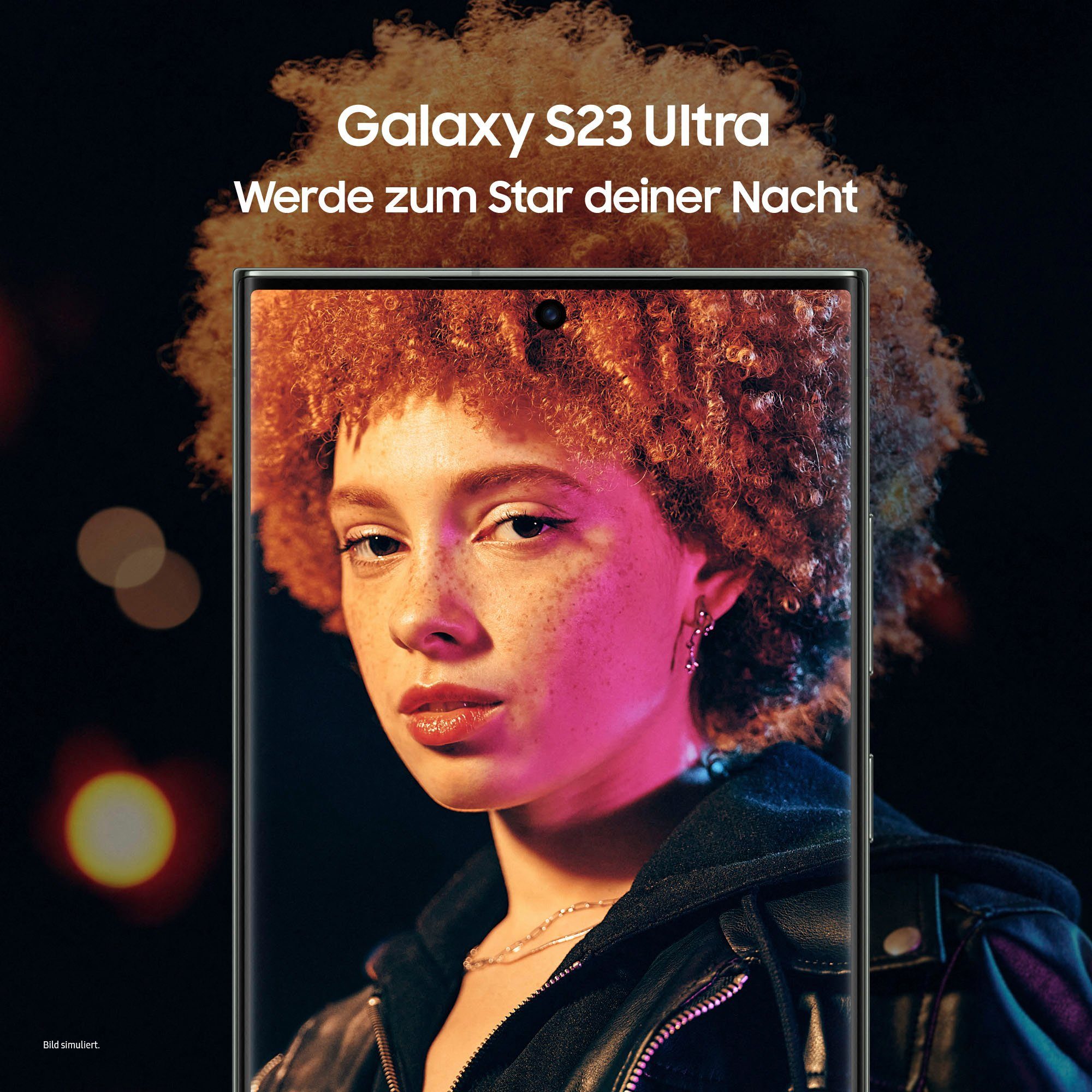 200 Black Speicherplatz, Ultra Zoll, Samsung GB 512 S23 Kamera) MP Smartphone (17,31 cm/6,8 Galaxy