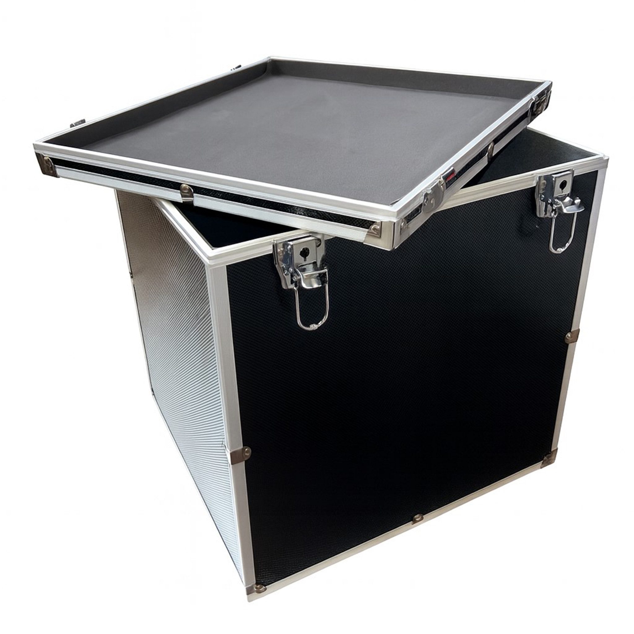 ECI Tools Werkzeugkoffer Koffer (LBH) 35x31x37cm Schwarz Leer DIN A4 Ordner Dokumentenkoffer – Bild 3 von 5