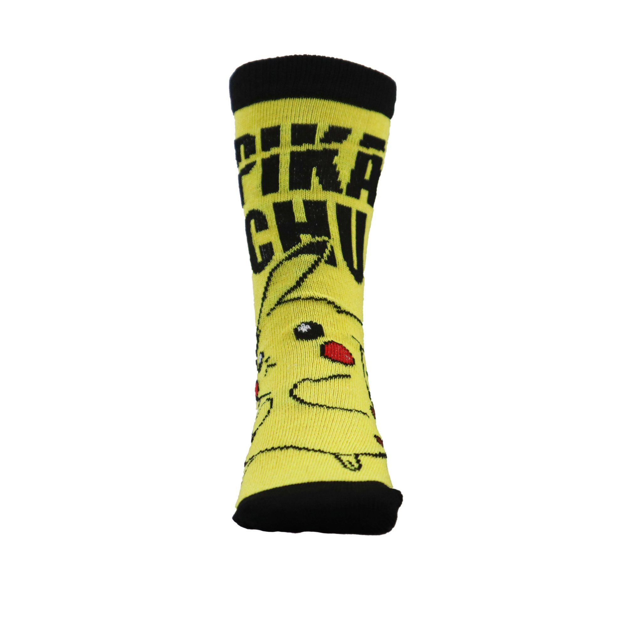 POKÉMON Langsocken Pokemon Pikachu and Friends 3er-Pack Jungen Socken (3-Paar) Gr. 23 bis 34