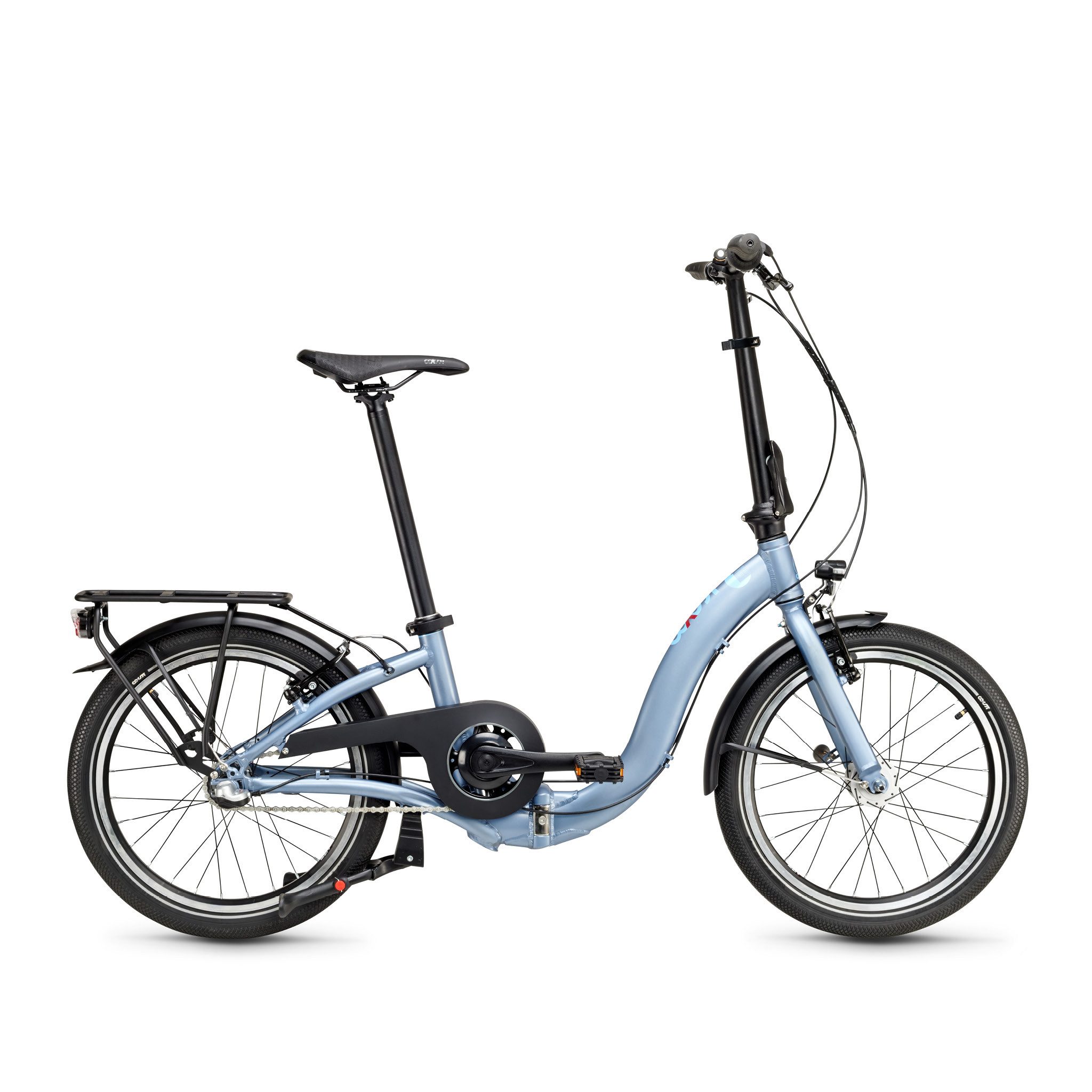 COAST-BIKES Faltrad LOWTIDE, Faltrad, 20 Zoll, 14,9 KG, Klapprad, 3-Gang, 7-Gang