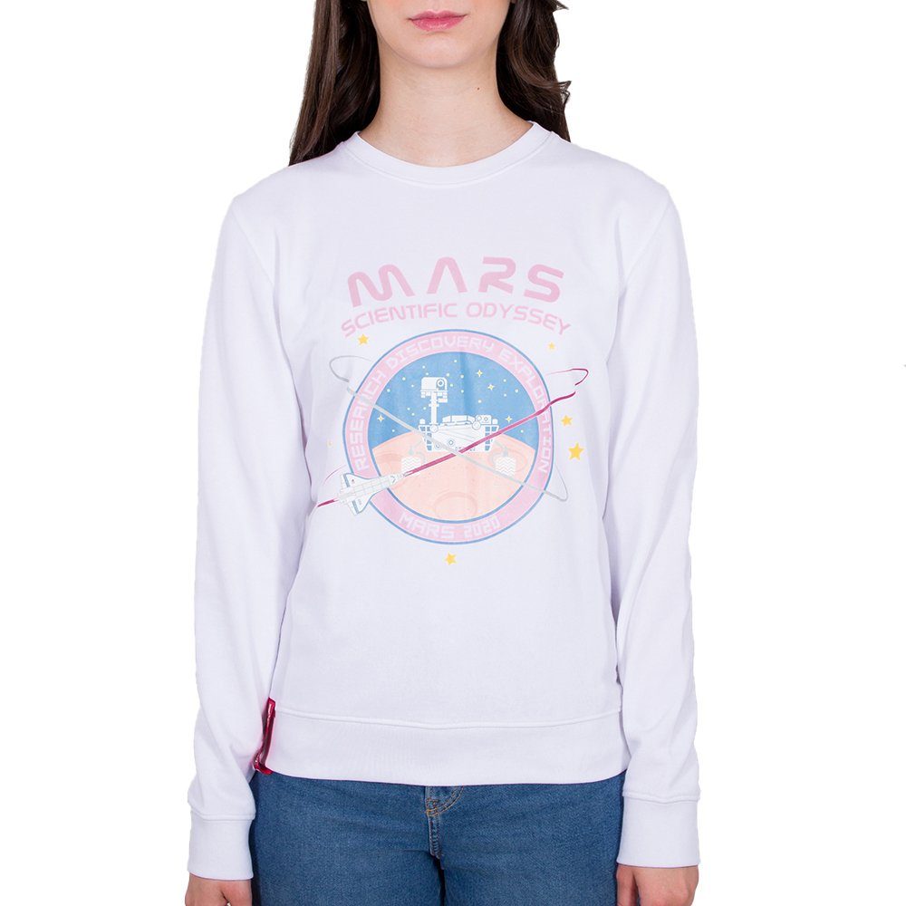 Damen Pullover Alpha Industries Sweater Mission To Mars Wmn (1-tlg)