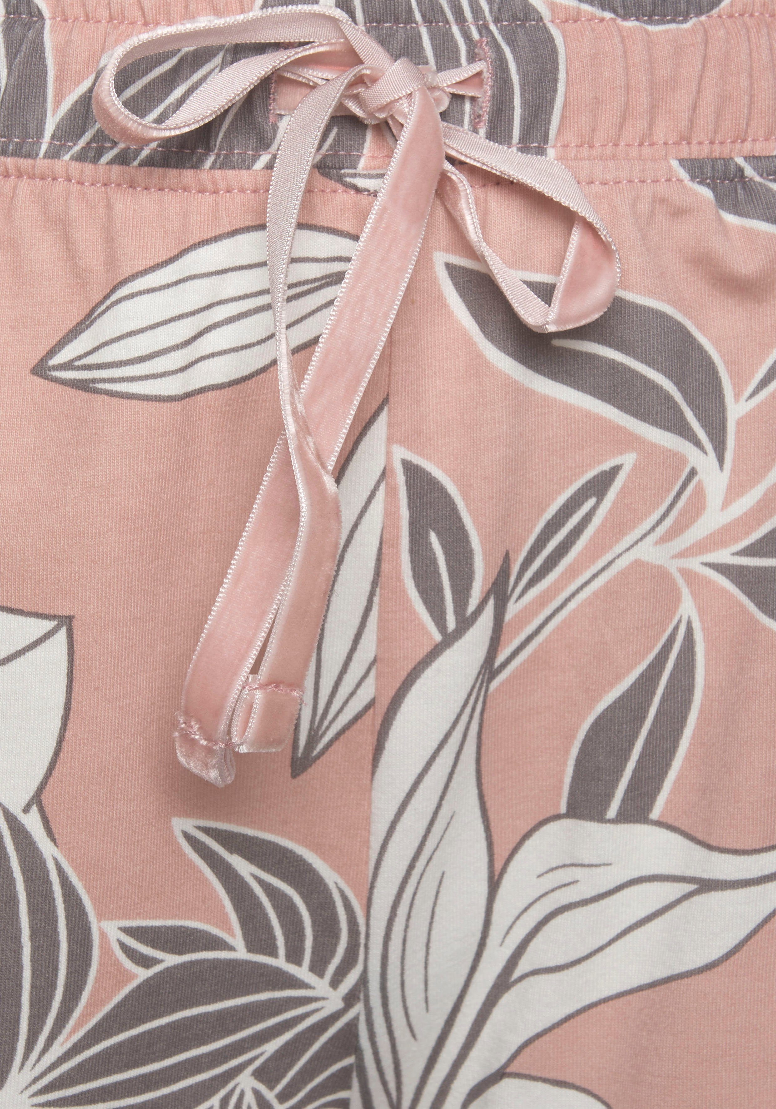 LASCANA Pyjamahose mit floralem Druck – Bild 5 von 5