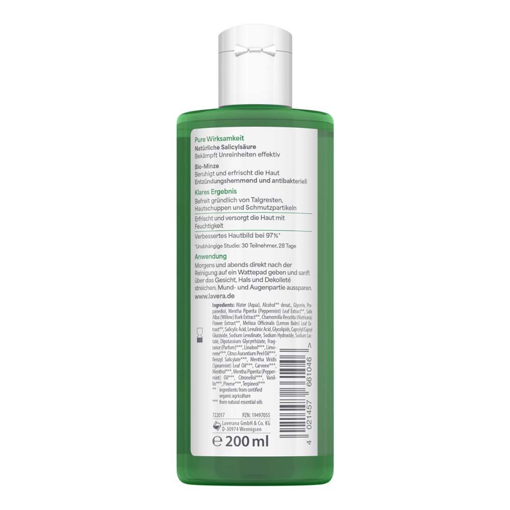 lavera Gesichtswasser Pure Beauty - Klärendes Gesichtswasser 200ml