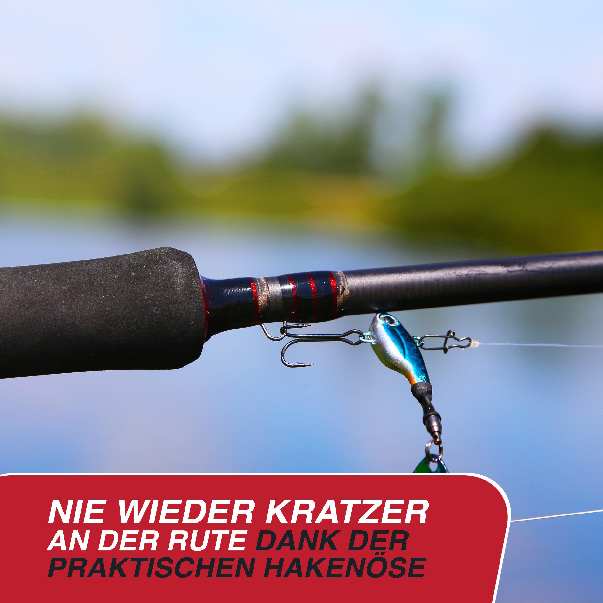 Paradox Fishing Spinnrute Firetiger, (Firetiger Spinnrute + Infinity Rolle), 2,1m/2,4m/2,7m, 5-20g/15-35g/20-60g