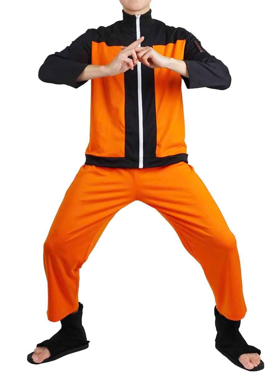 GalaxyCat Kostüm »Uzumaki Cosplay Kostüm für Naruto Fans, Ninja«, Cosplay  Kostüm von Naruto Uzumaki