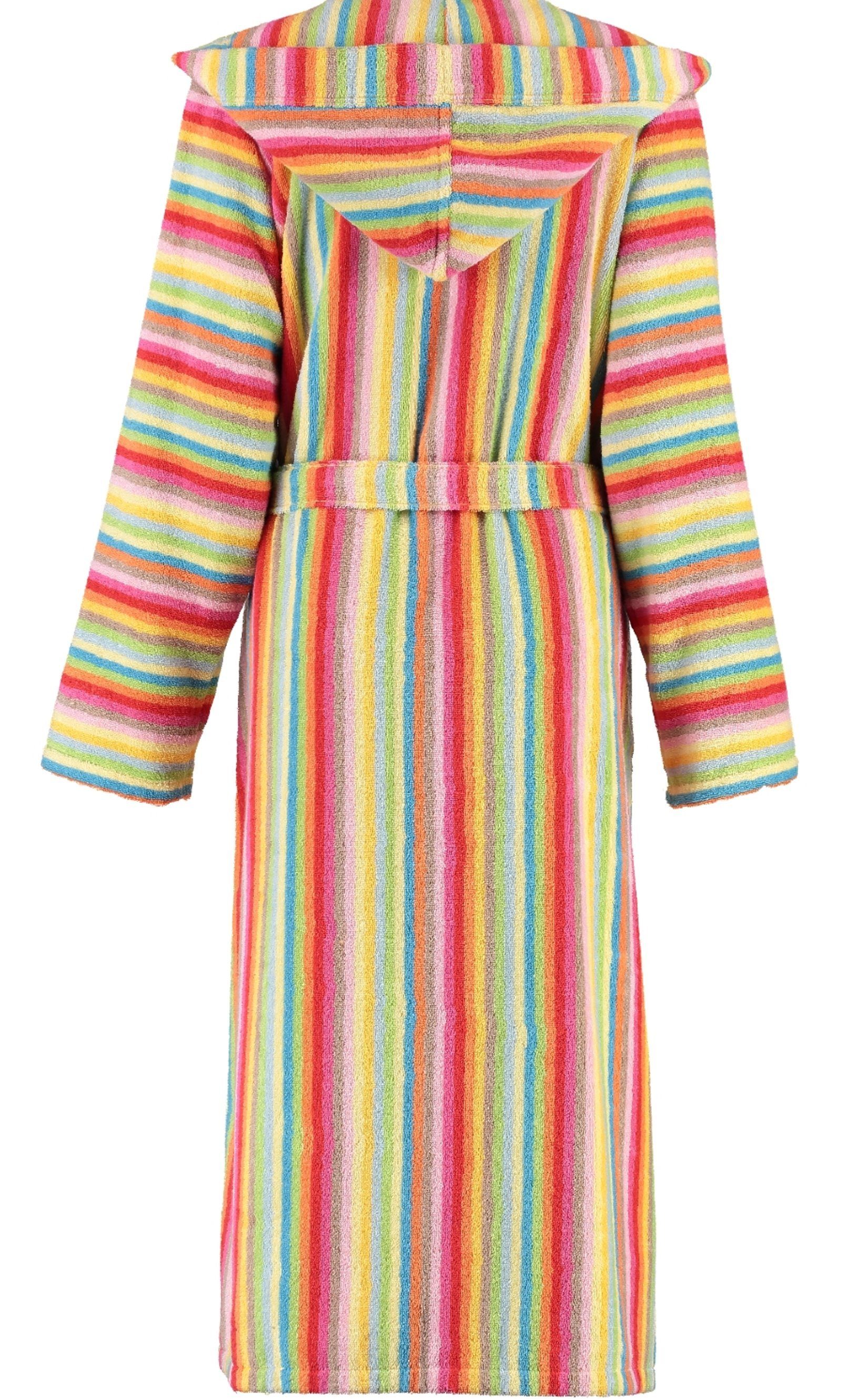 Cawö Damenbademantel Damen Bademantel mit Kapuze, Langform, Walkfrottee, Ka günstig online kaufen