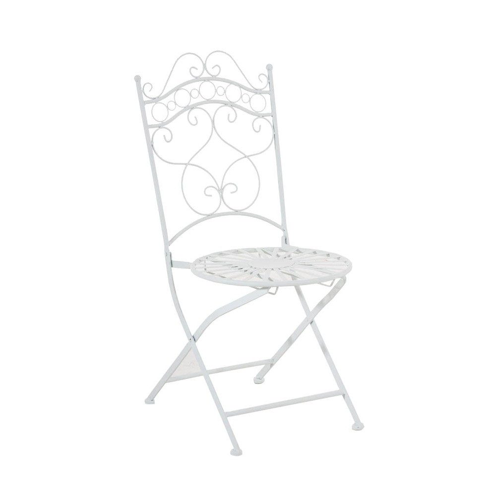 CLP Stuhl Gartenstuhl Balkonstuhl Klappstuhl (Spar-Set, 1 St), klappbar, handgefertigt, Eisen, Antik-Optik