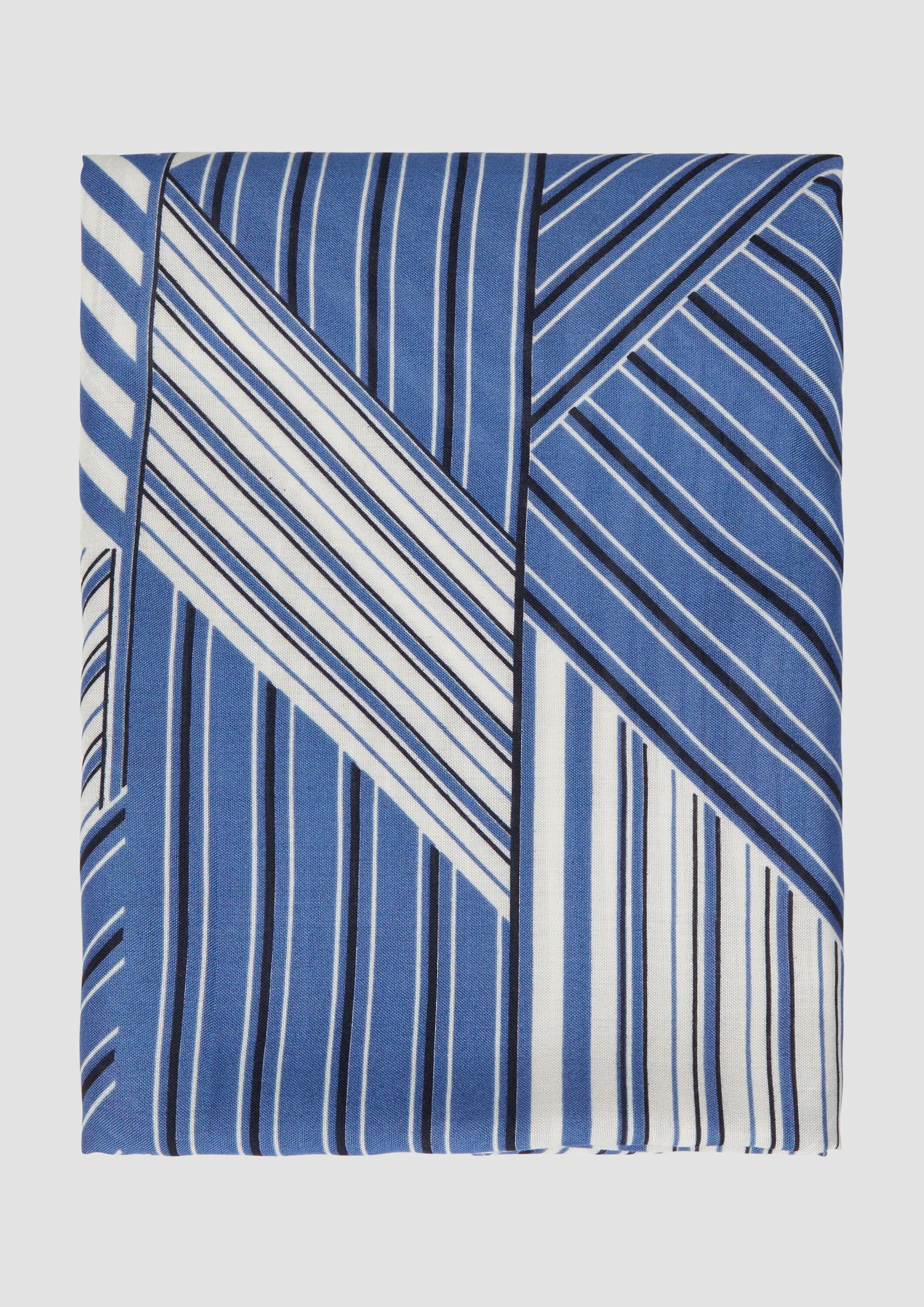 s.Oliver Loop Snood, Gemusterter Loop-Schal aus Viskose