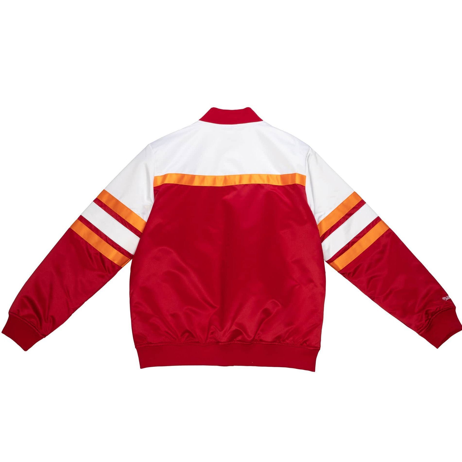 Satin Mitchell Bay Windbreaker Buccaneers Ness & Tampa Heavyweight SCRIPT