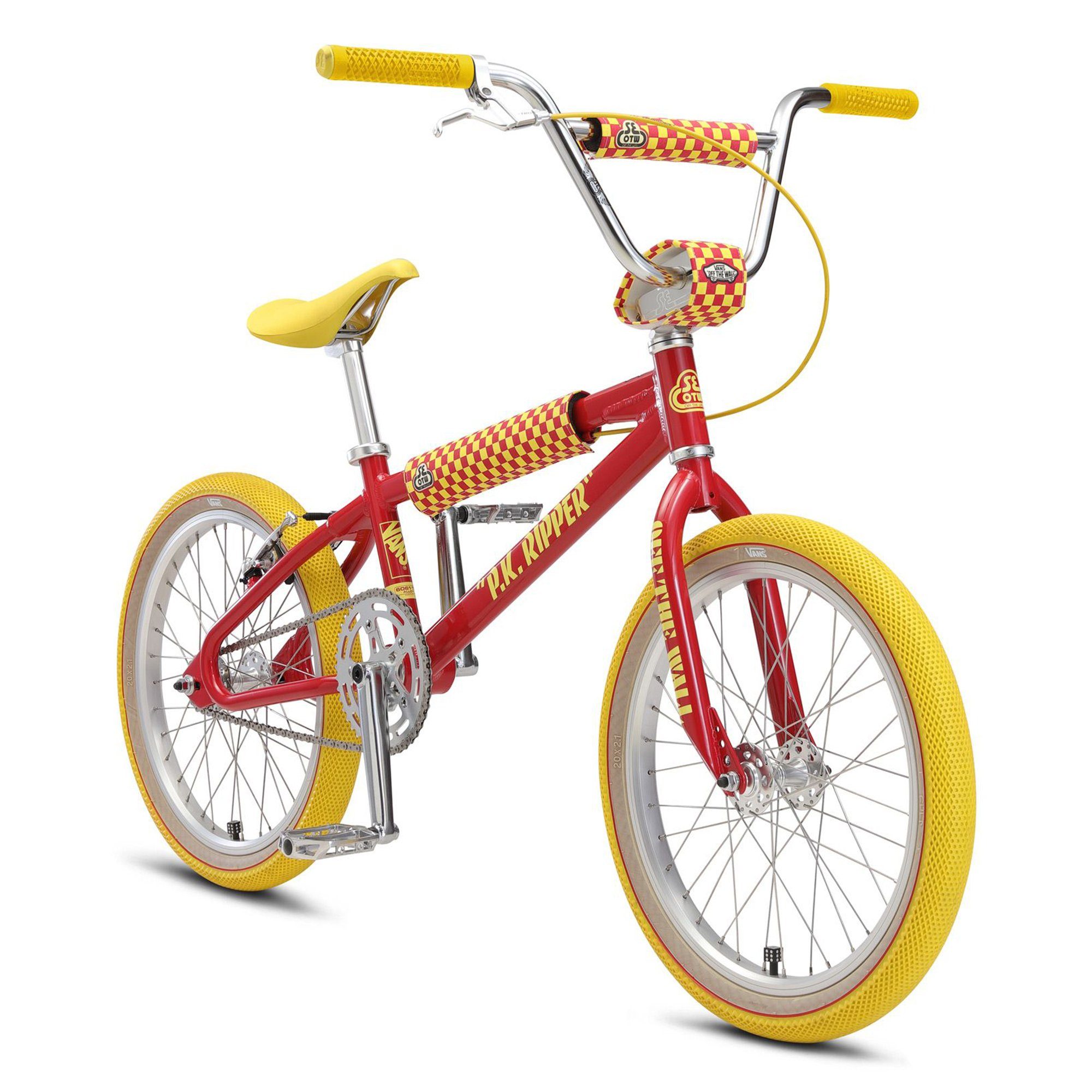 SE Bikes Велосипеды BMX-Rad Vans PK Ripper Looptail 2021, 1 Gang, ohne Schaltung, Велосипеды BMX 20 Zoll Fahrrad ab 160 cm für Jugendliche und Erwachsene