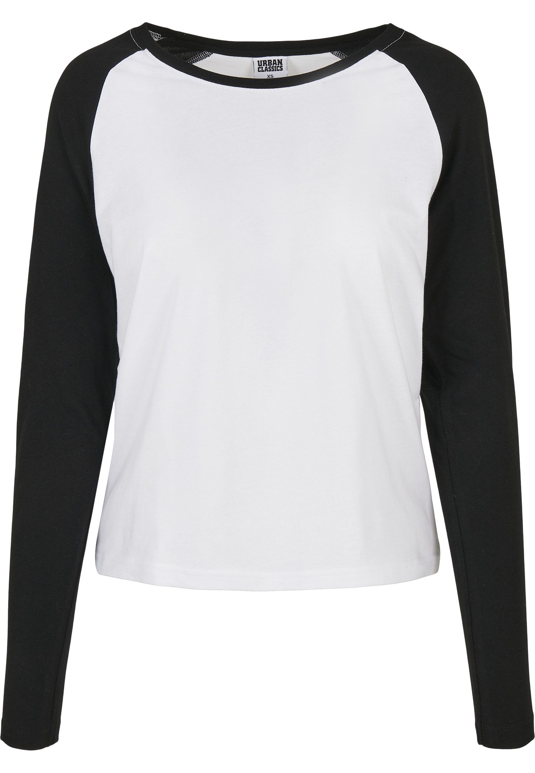 Langarmshirt Urban Classics Damen Ladies Contrast Raglan Longsleeve