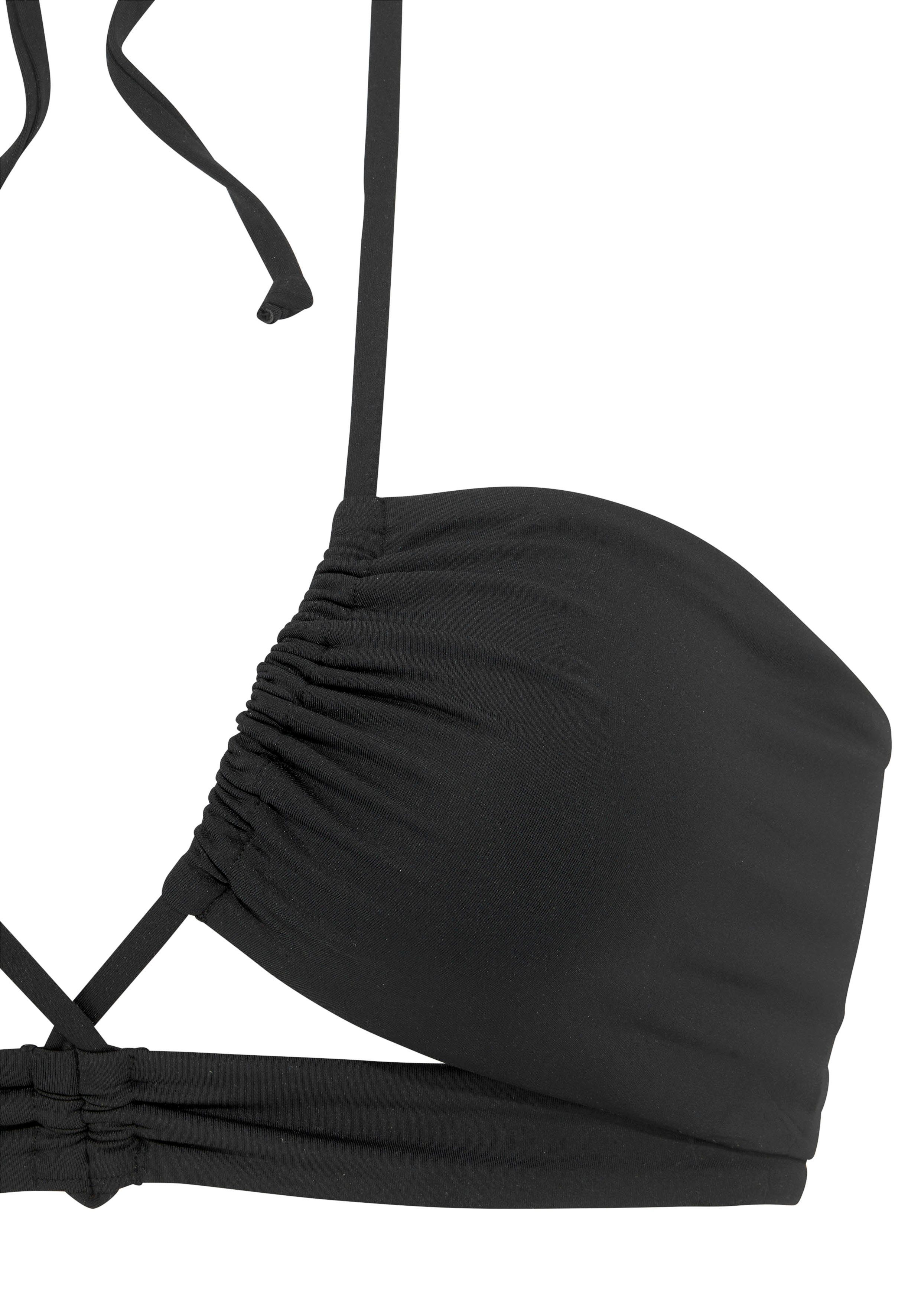 s.Oliver Bandeau-Bikini-Top Joy, mit modischen Cut-Outs