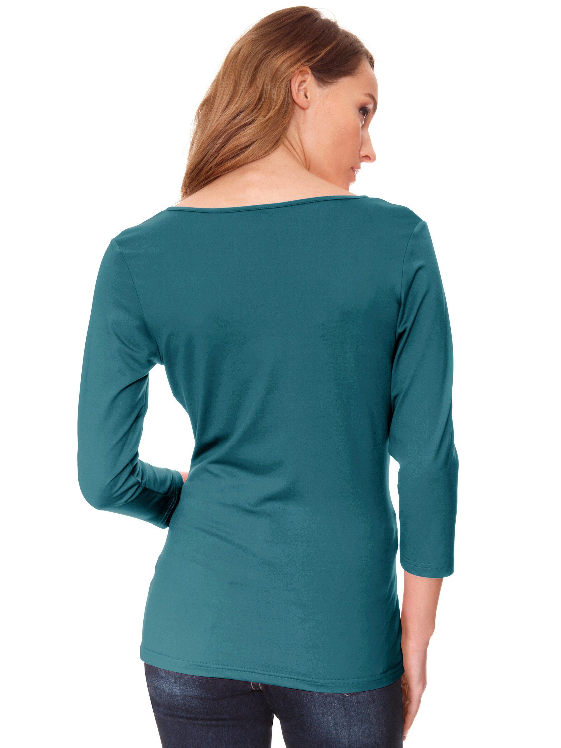 heine T-Shirt Wickelshirt 3/4-Arm