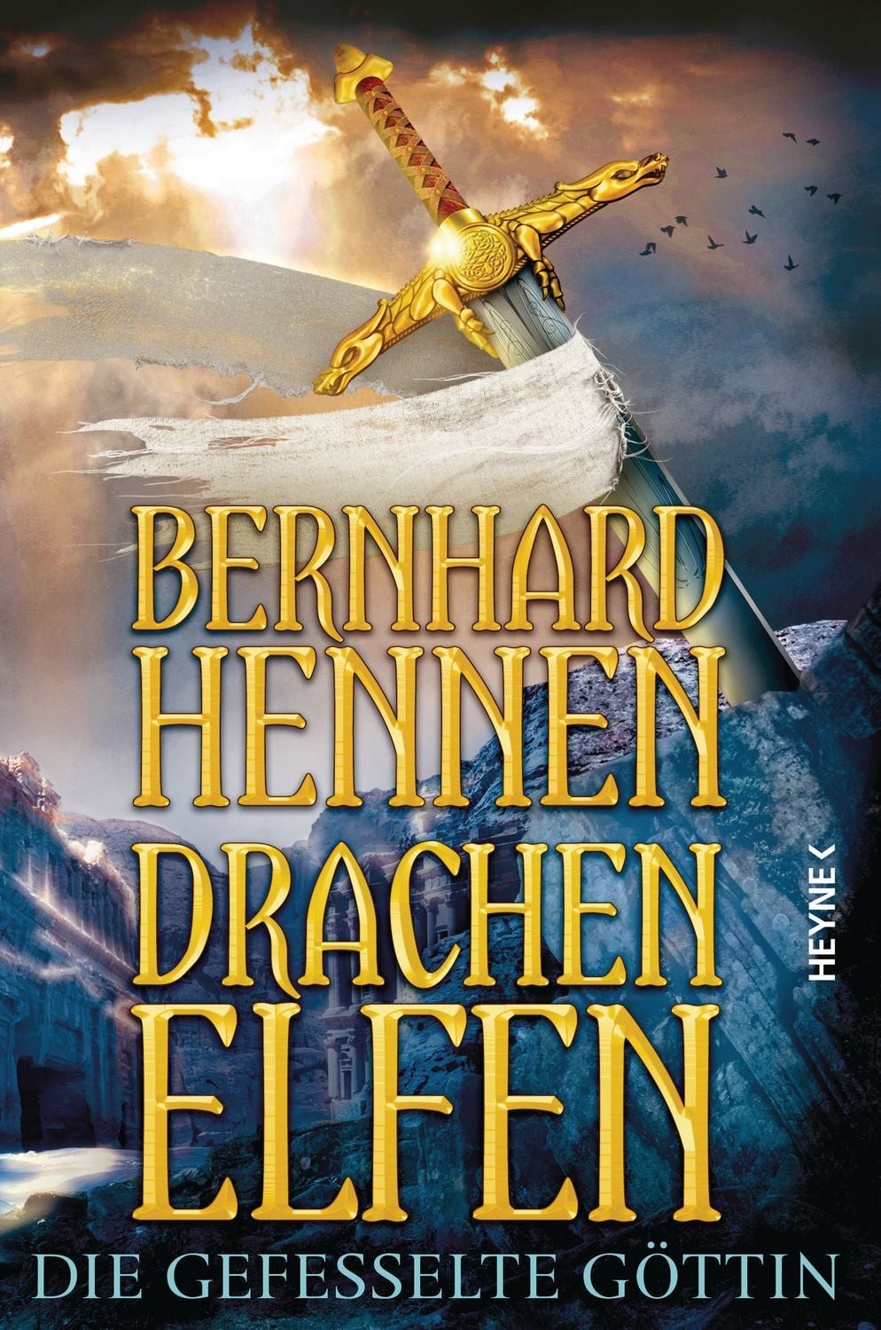 Die gefesselte Göttin / Drachenelfen Band 3 / Bernhard Hennen