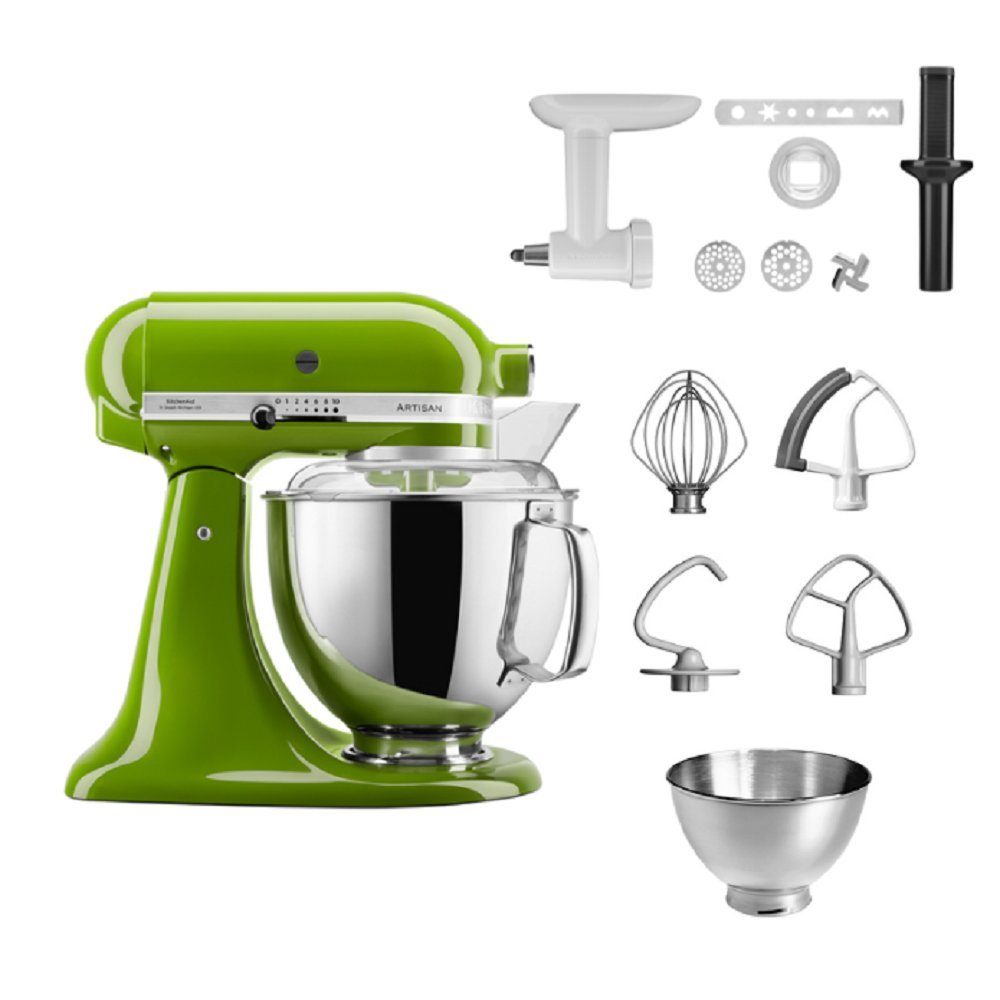 5KSM175 KitchenAid KitchenAid Küchenmaschine Pastellgelb Cookielover 4,8 Küchenmaschine Artisan L