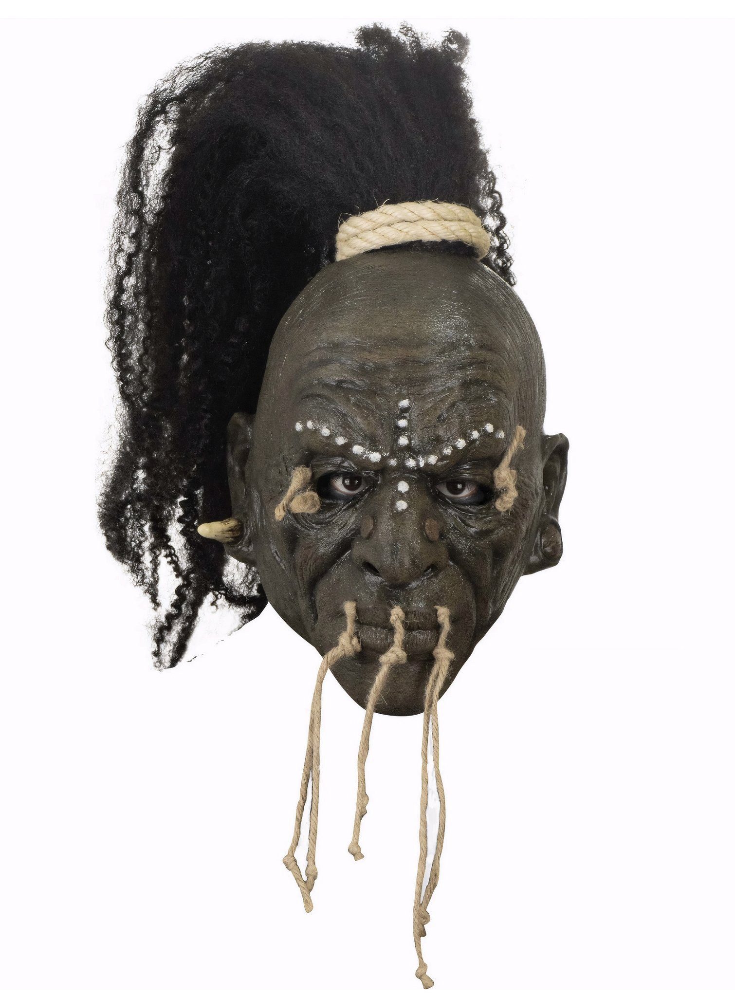 Verkleidungsmaske Kopfjäger Maske