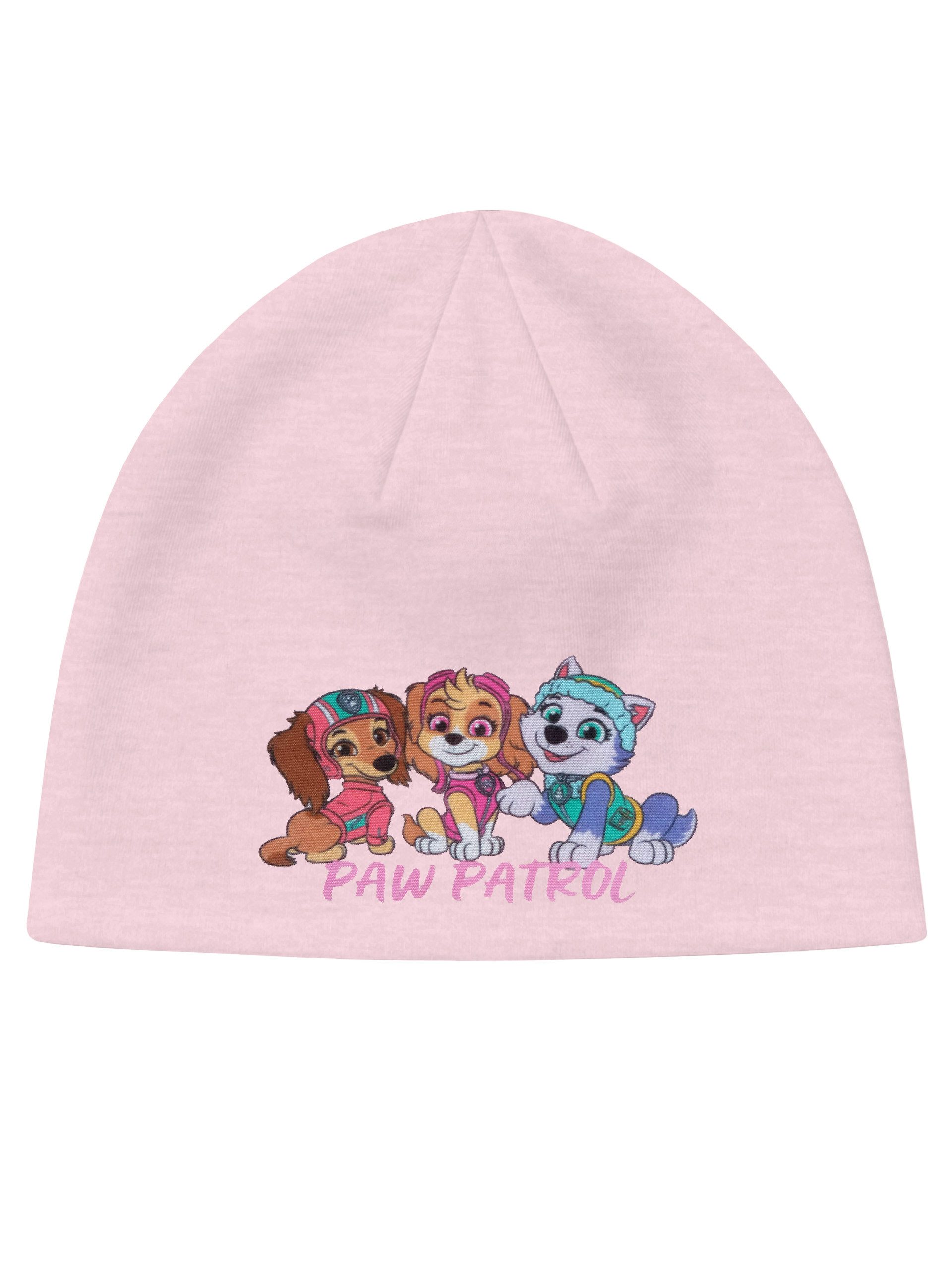 United Labels® Strickmütze Paw Patrol Beanie Girls Übergangsmütze Mütze