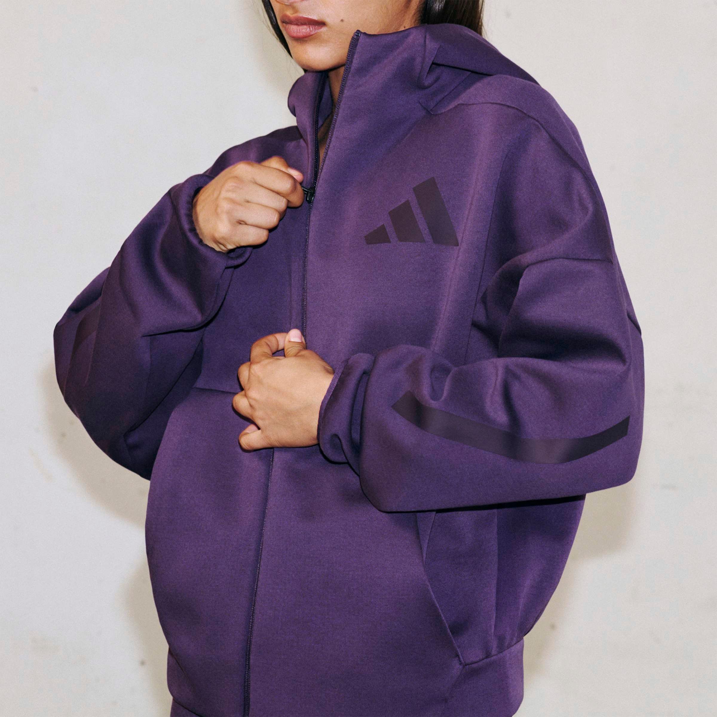 adidas Sportswear Kapuzensweatshirt W Z.N.E. FZ günstig online kaufen