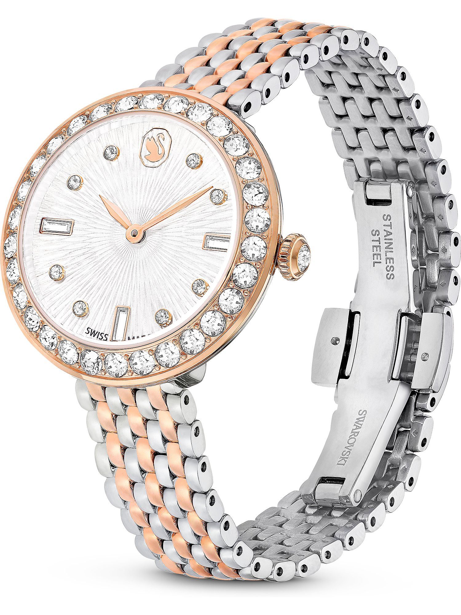 Swarovski Quarzuhr Swarovski Damen-Uhren Analog Quarz günstig online kaufen