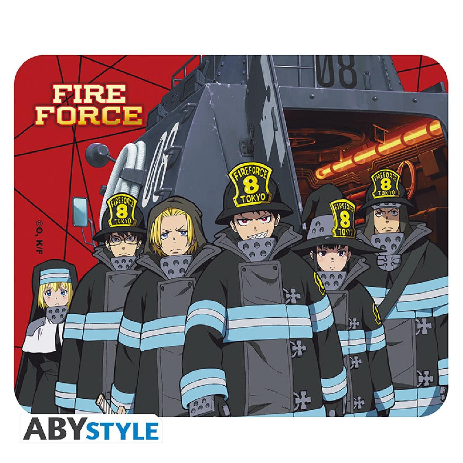 ABYstyle Merchandise-Figur FIRE FORCE - Flexible mousepad - Company 8