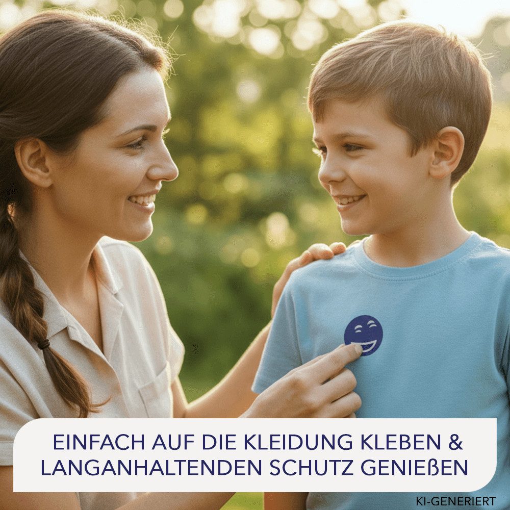 IEA Medical Insektenstichpflaster Mückenschutzpflaster Kinder (Multipack, 60 St., 10 x 6 Stück), Mückenschutz ohne Spray, Citronella Sticker, Reiseapotheke & Outdoor
