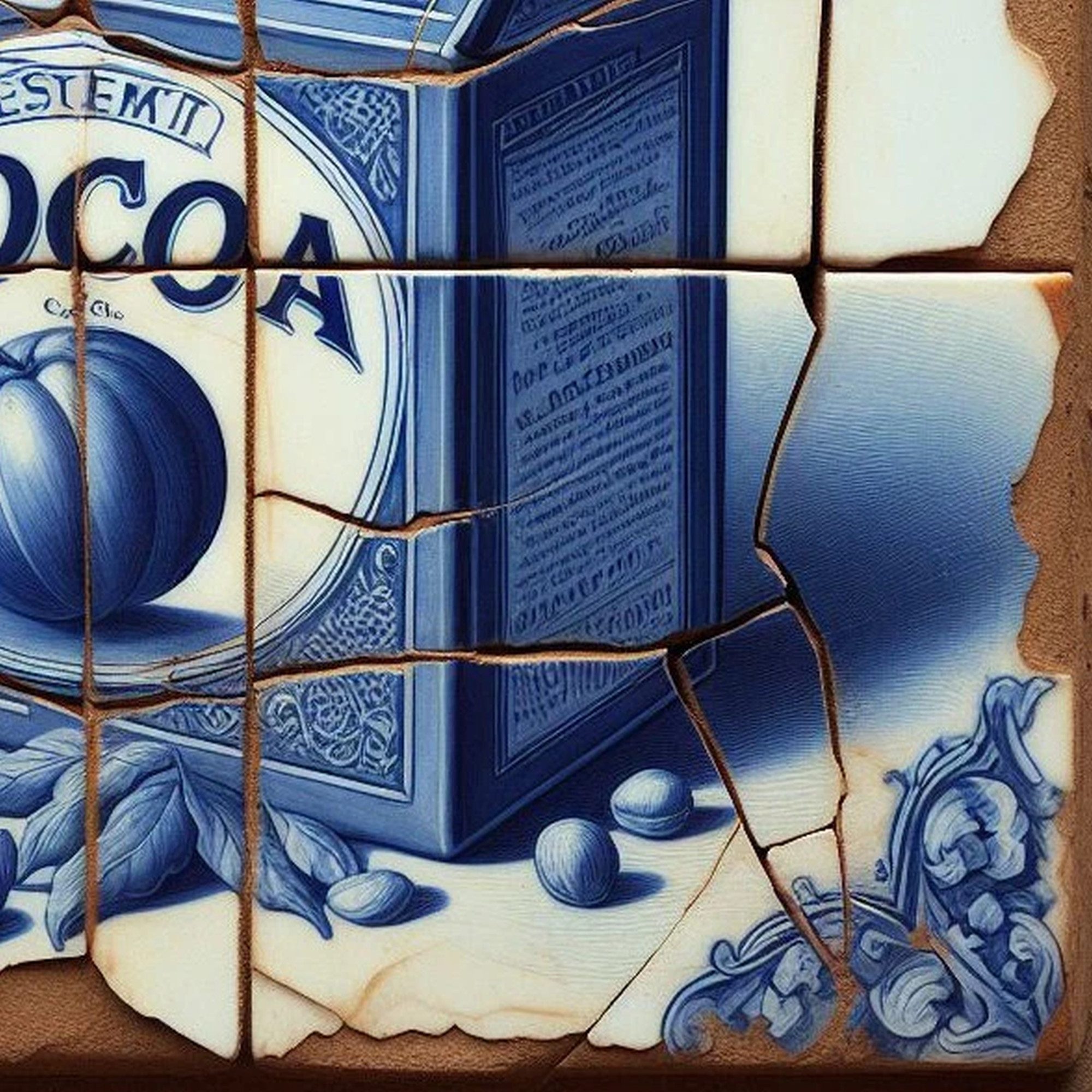Luc Best Kunstdruck Cocoa Delfter Giclée – Limited Edition FineArt-Druck auf Museumspapier, Cocoa, Wandbild - handsigniert, nummeriert, gestempelt, Echtheitszertifikat