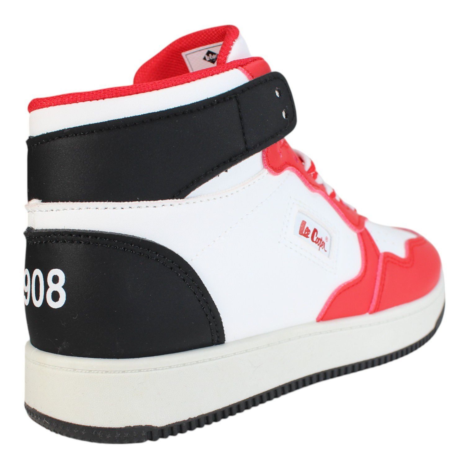 Lee Cooper Trendige Basketball Sneaker für Mädchen Jungen Kinder Gr. 35 bis 39 Basketballschuh BASKETBALL SCHUHE JUNGEN UND MÄDCHEN