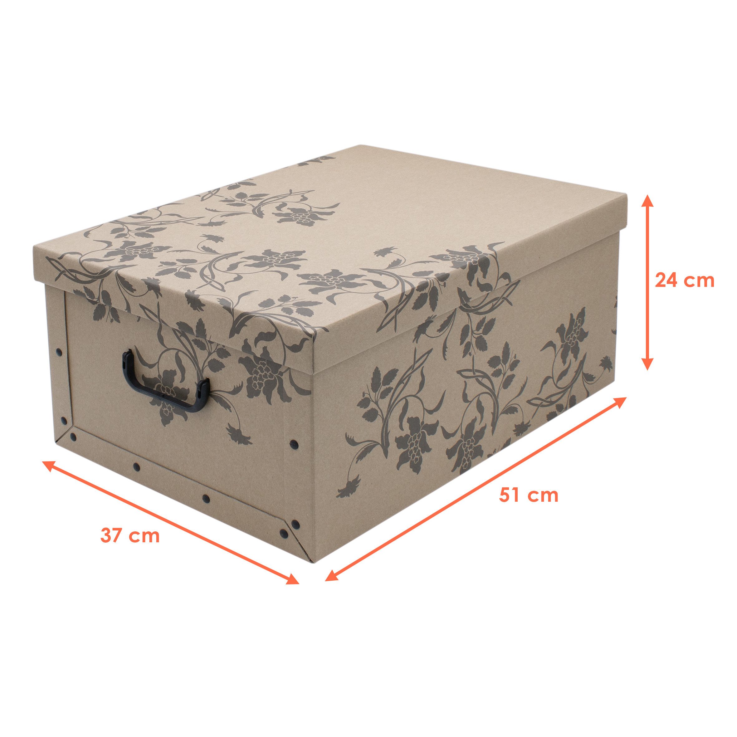 Spetebo Aufbewahrungsbox (Set, 3 St., Aufbewahrungsboxen), günstig online kaufen