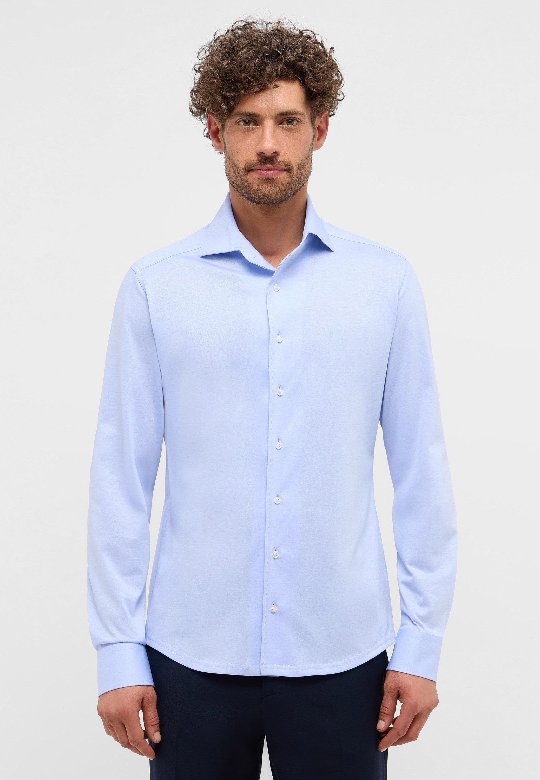Eterna Langarmhemd SLIM FIT NON IRON (bügelfrei)