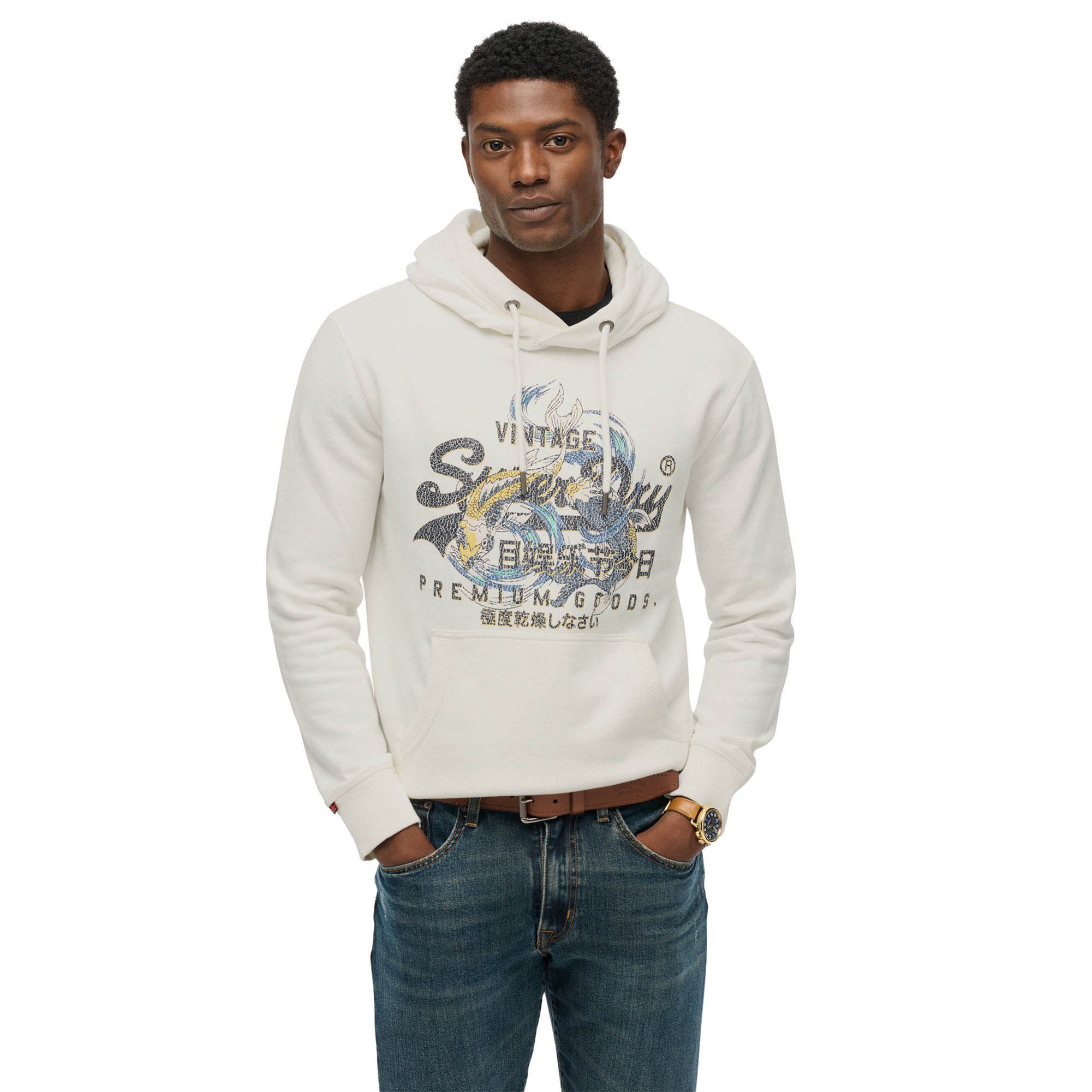 Superdry Sweatshirt Herren Sweatshirt Baumwolle VI günstig online kaufen