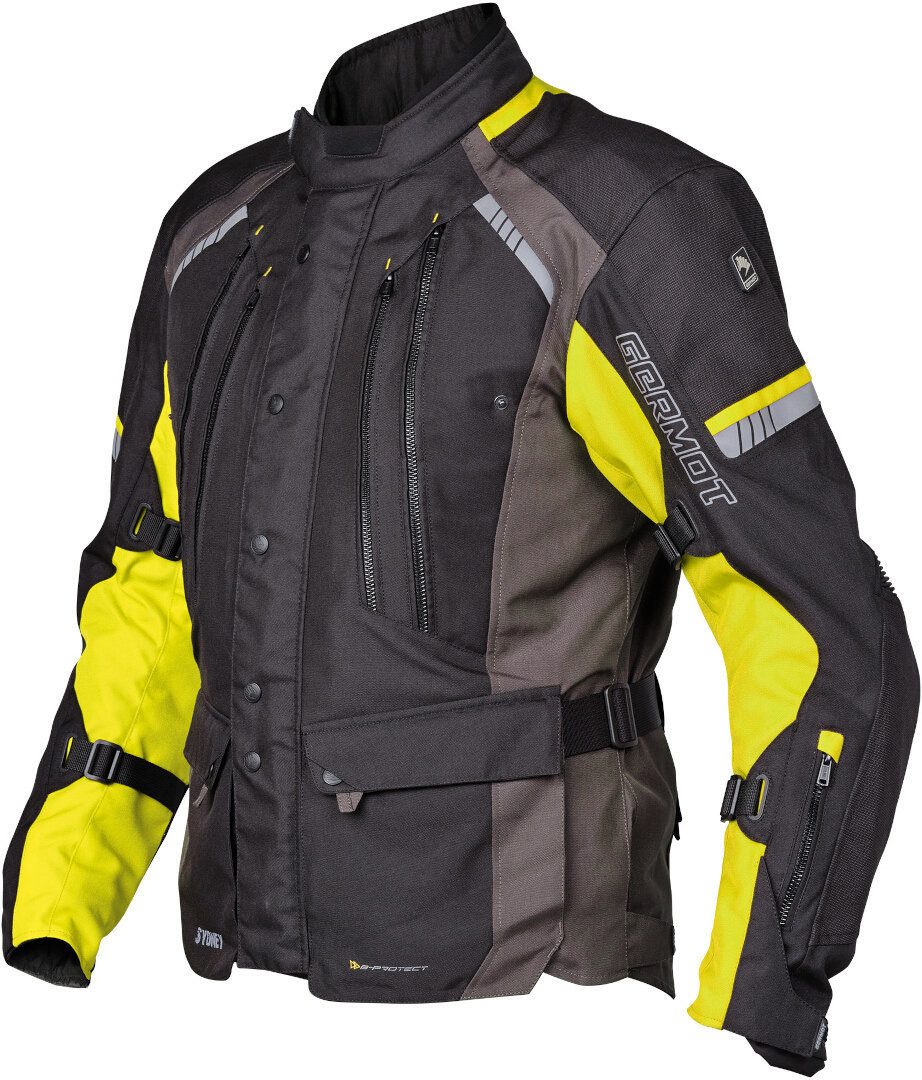 Germot Motorradjacke Sydney wasserdichte Motorrad Textiljacke