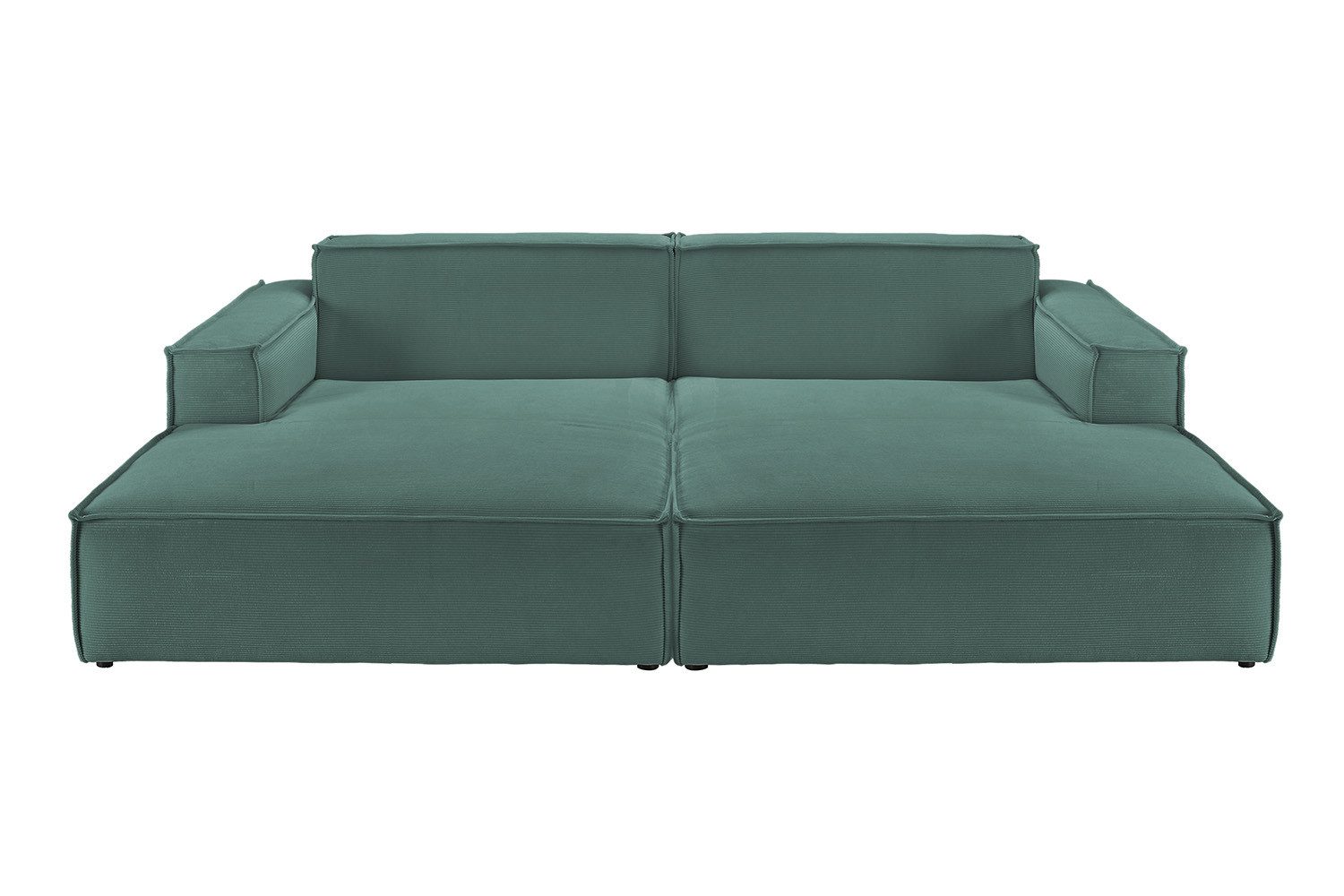 KAWOLA Big-Sofa SAMU, Couch Feincord verschiedene günstig online kaufen
