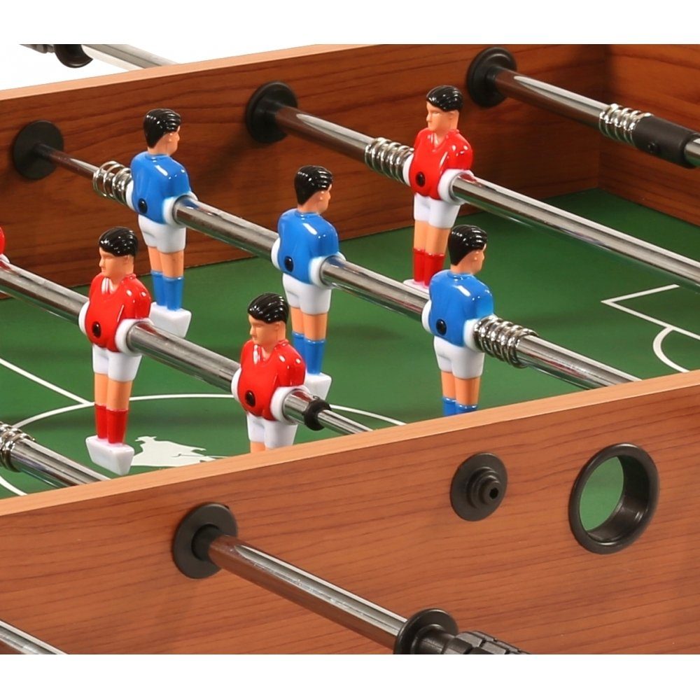Fußballkicker Bandito (SA) Tischauflage, mit Teleskopstangen Mini-Tischkicker MINI-KICKER. als praktische