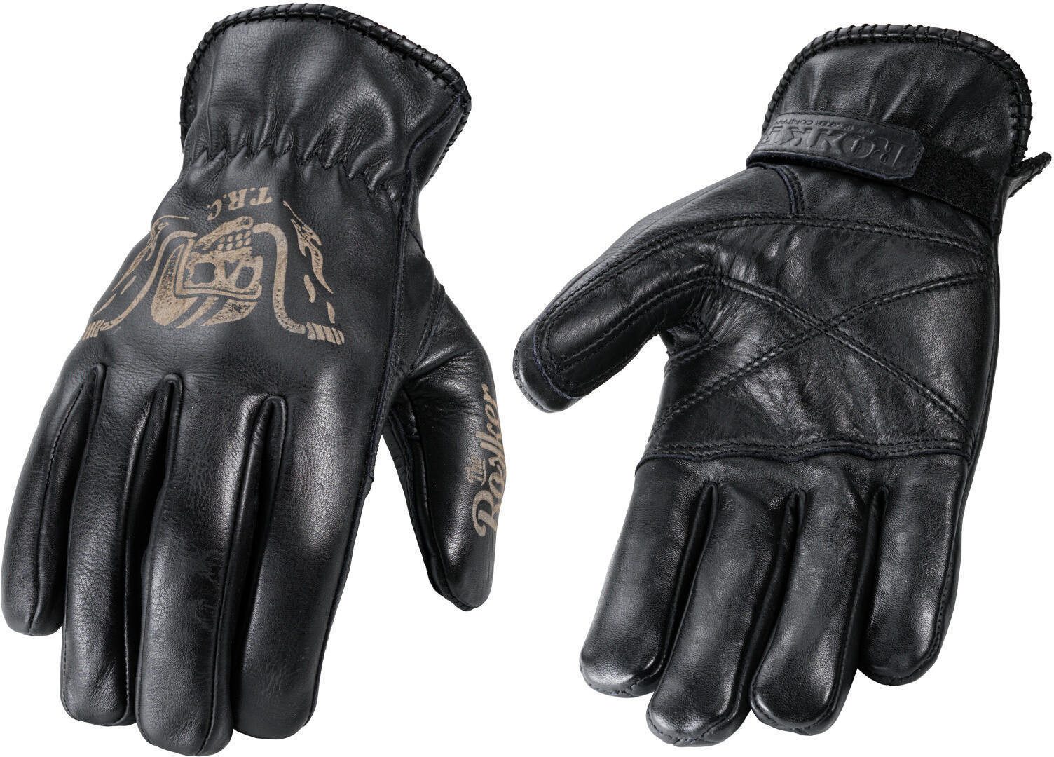 Rokker Motorradhandschuhe Tattoo Ape Motorrad Handschuhe günstig online kaufen