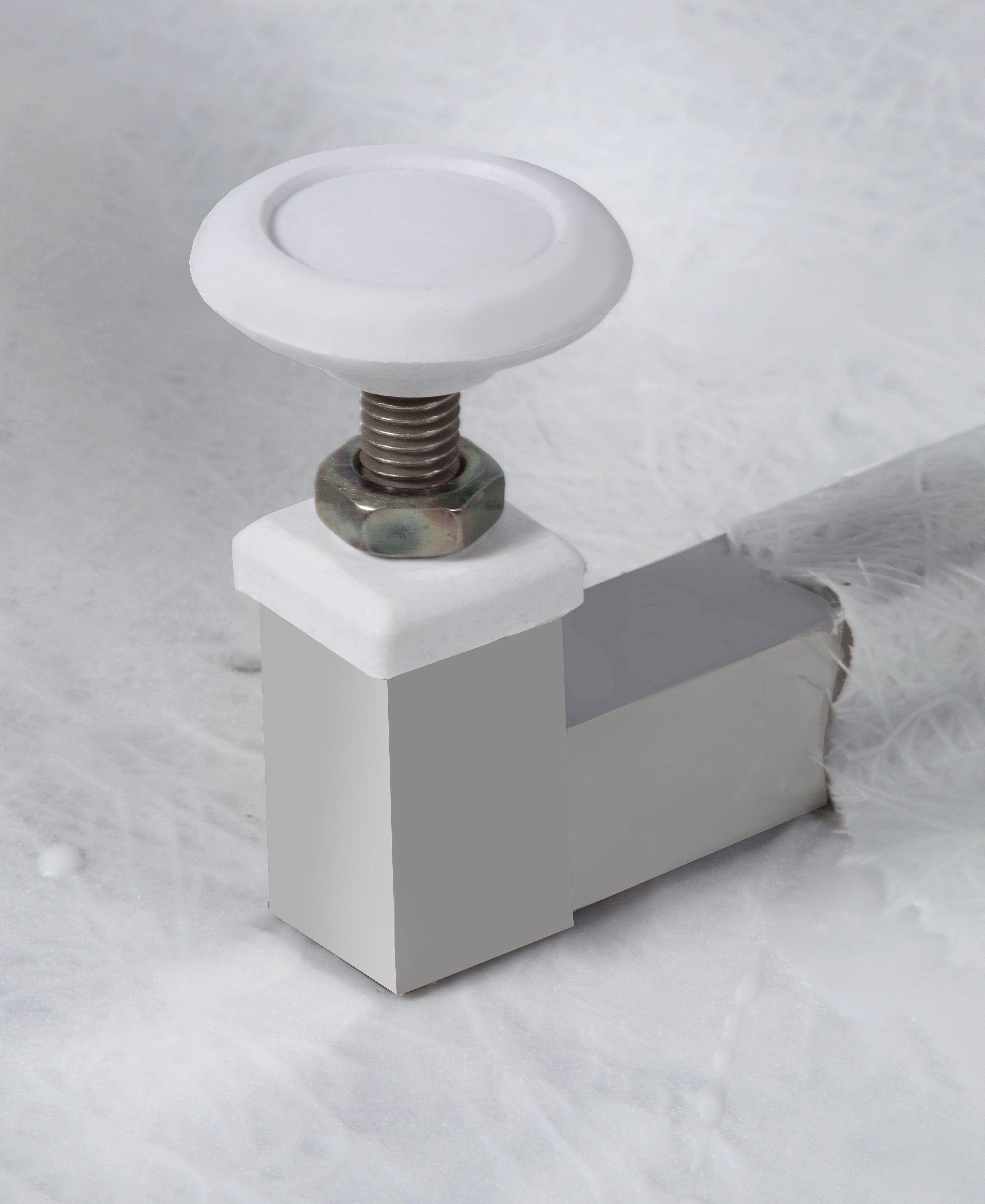 welltime Eckduschwanne Summer 90x90, quadratisch, Sanitäracryl, Set, Inklusive Fußgestell und Ablaufgarnitur, Duschtasse in der Größe BxT: 90 x 90 cm, Duschwanne