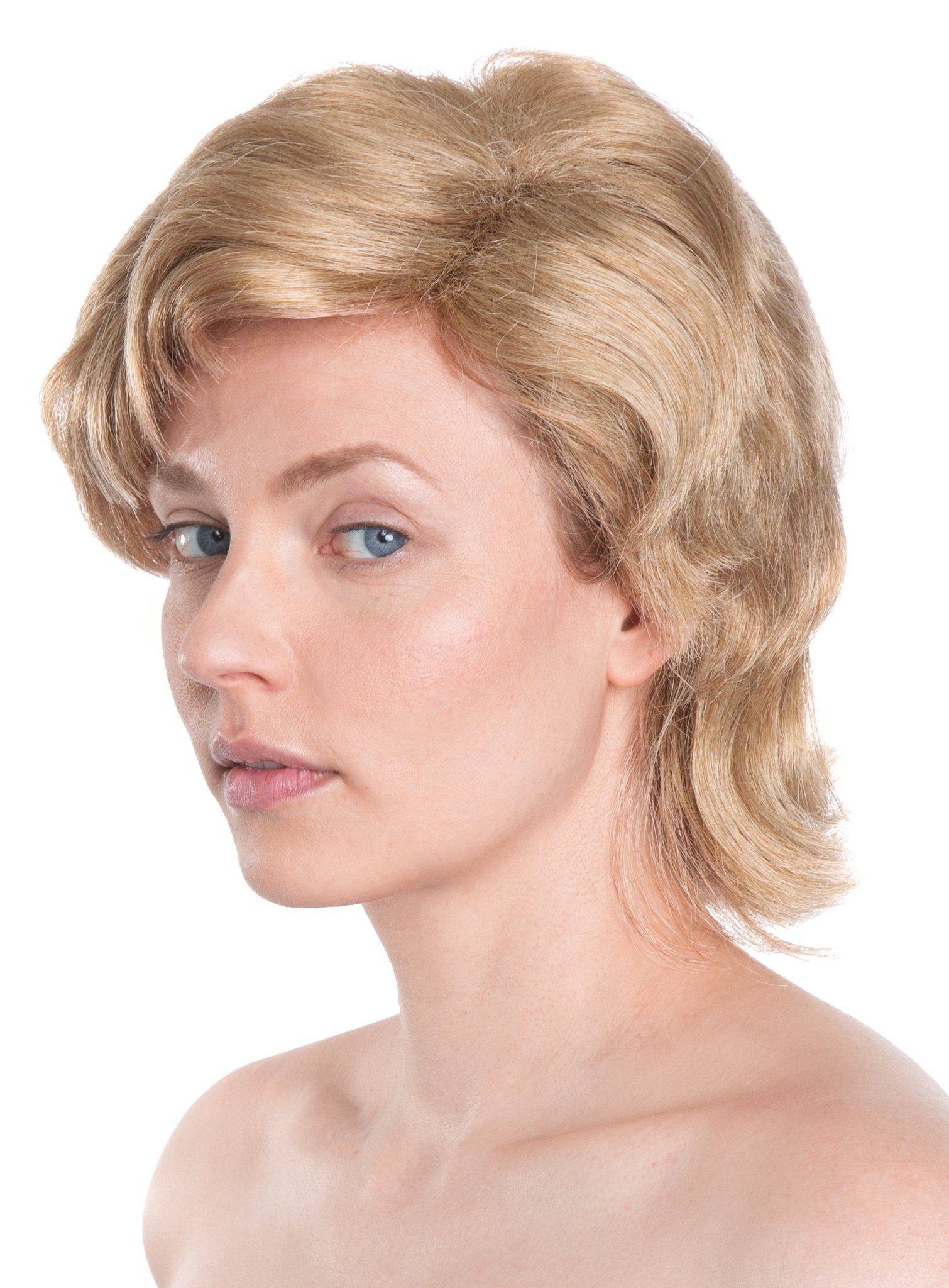 Maskworld Kostüm-Perücke Bixie Cut Bob Perücke