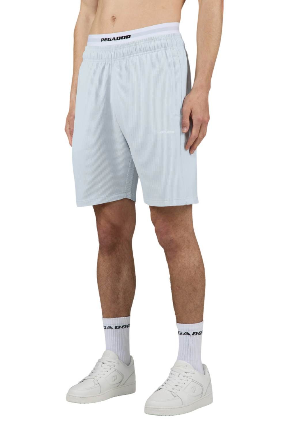 PEGADOR Shorts Short Pegador Troy Plissee Plissee-Optik