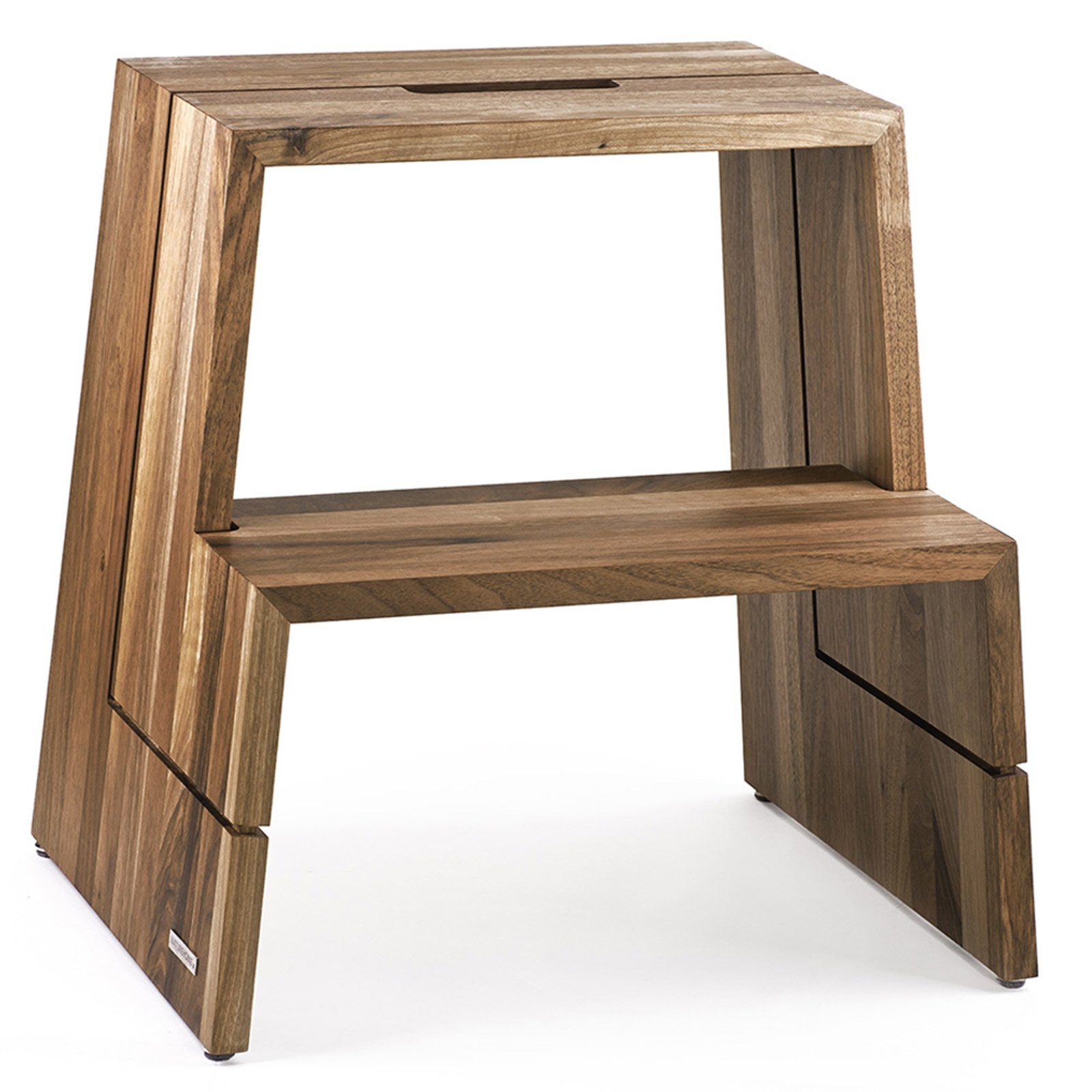 Tritthocker 46 Tritthocker Nussbaum cm x Hocker x 46 38 DESIGN NATUREHOME